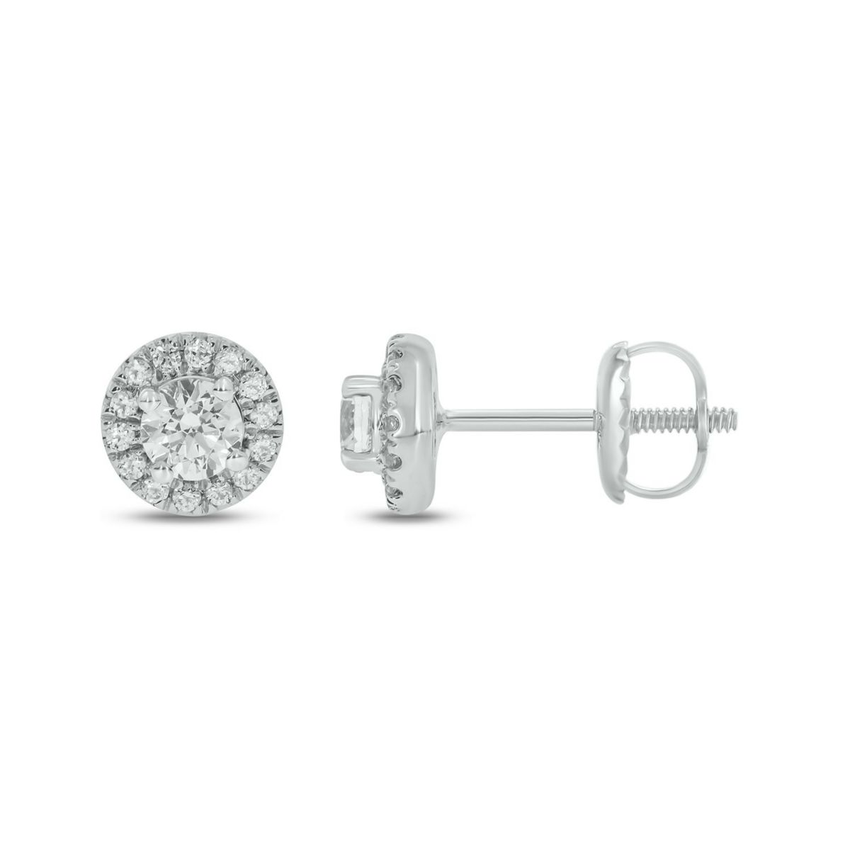 3/8 ct. t.w. Diamond Solitaire Earring In 14K Gold