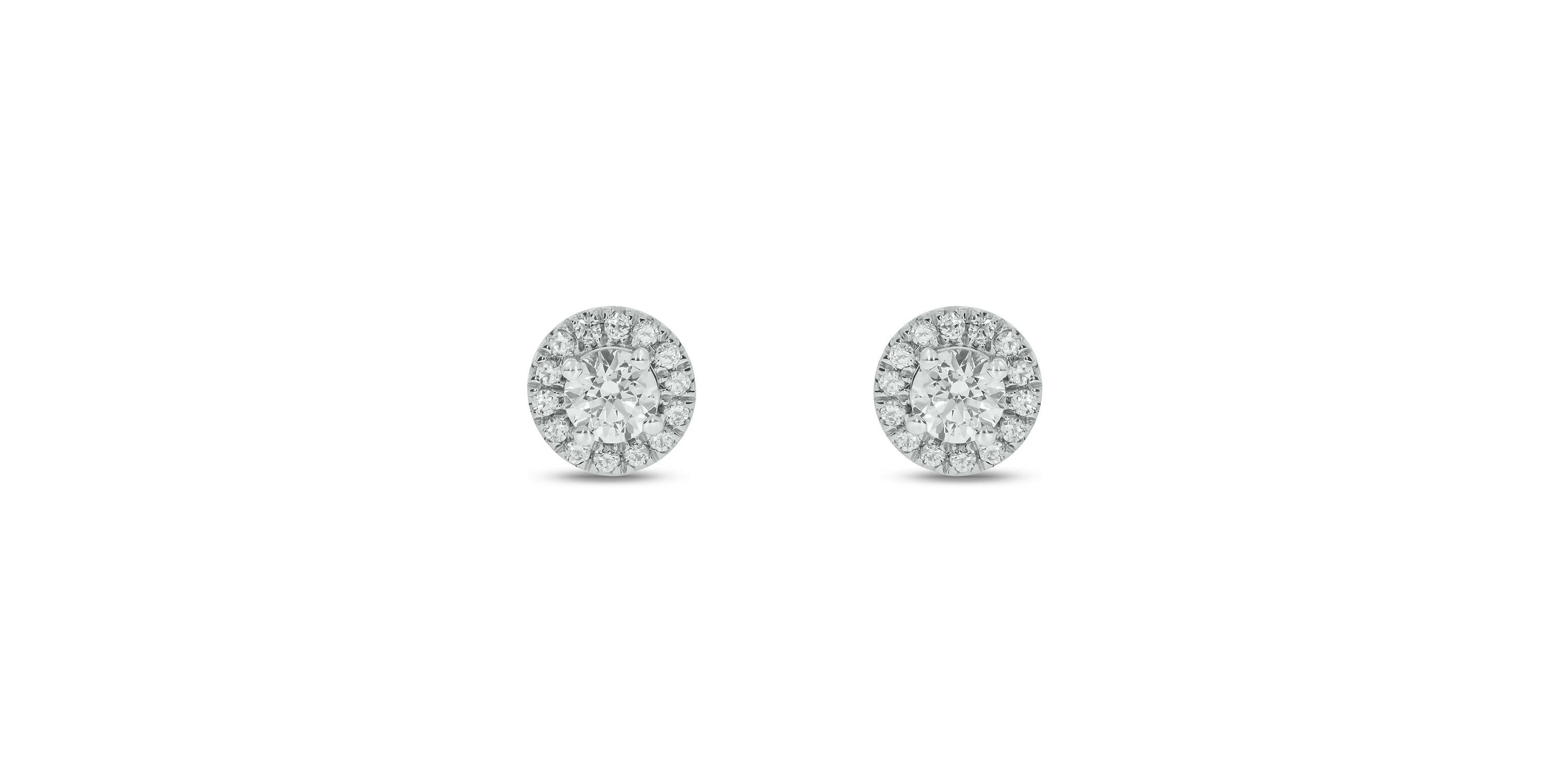 3/8 ct. t.w. Diamond Solitaire Earring In 14K Gold