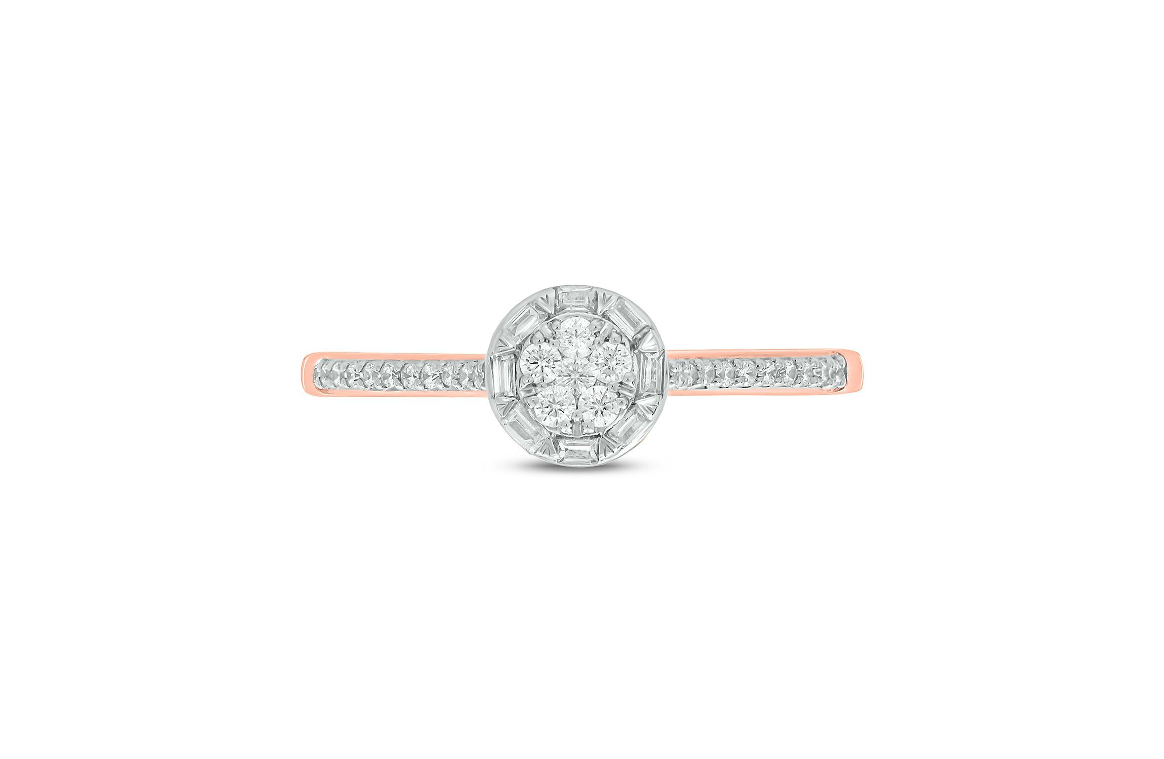 1/5 ct. t.w. Diamond Engagement Ring In 10K Gold