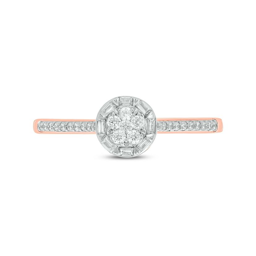 1/5 ct. t.w. Diamond Engagement Ring In 10K Gold