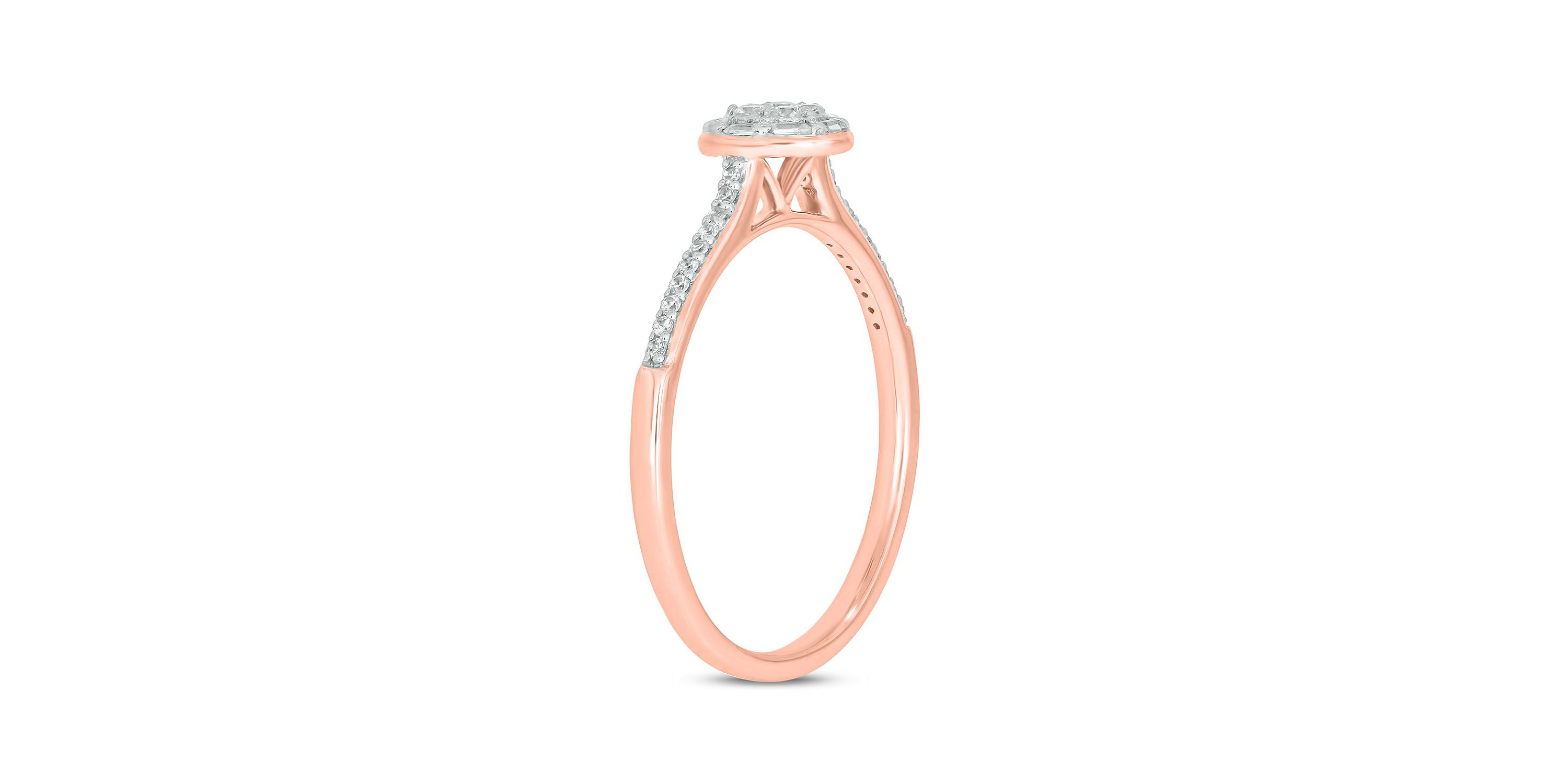 1/5 ct. t.w. Diamond Engagement Ring In 10K Gold