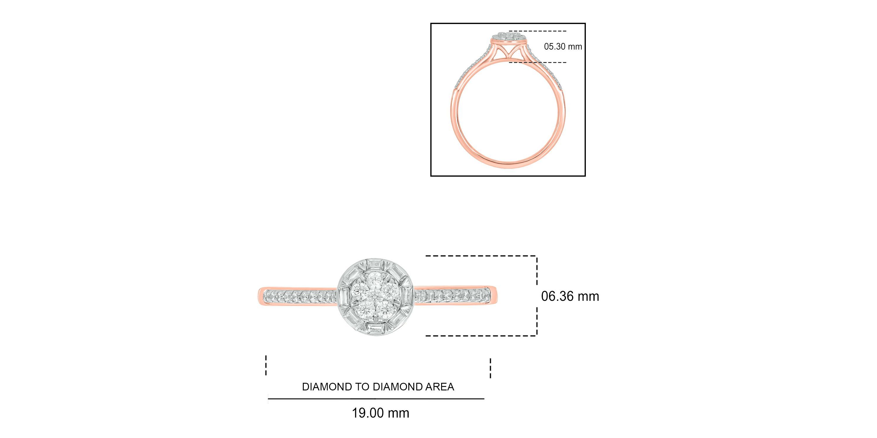 1/5 ct. t.w. Diamond Engagement Ring In 10K Gold