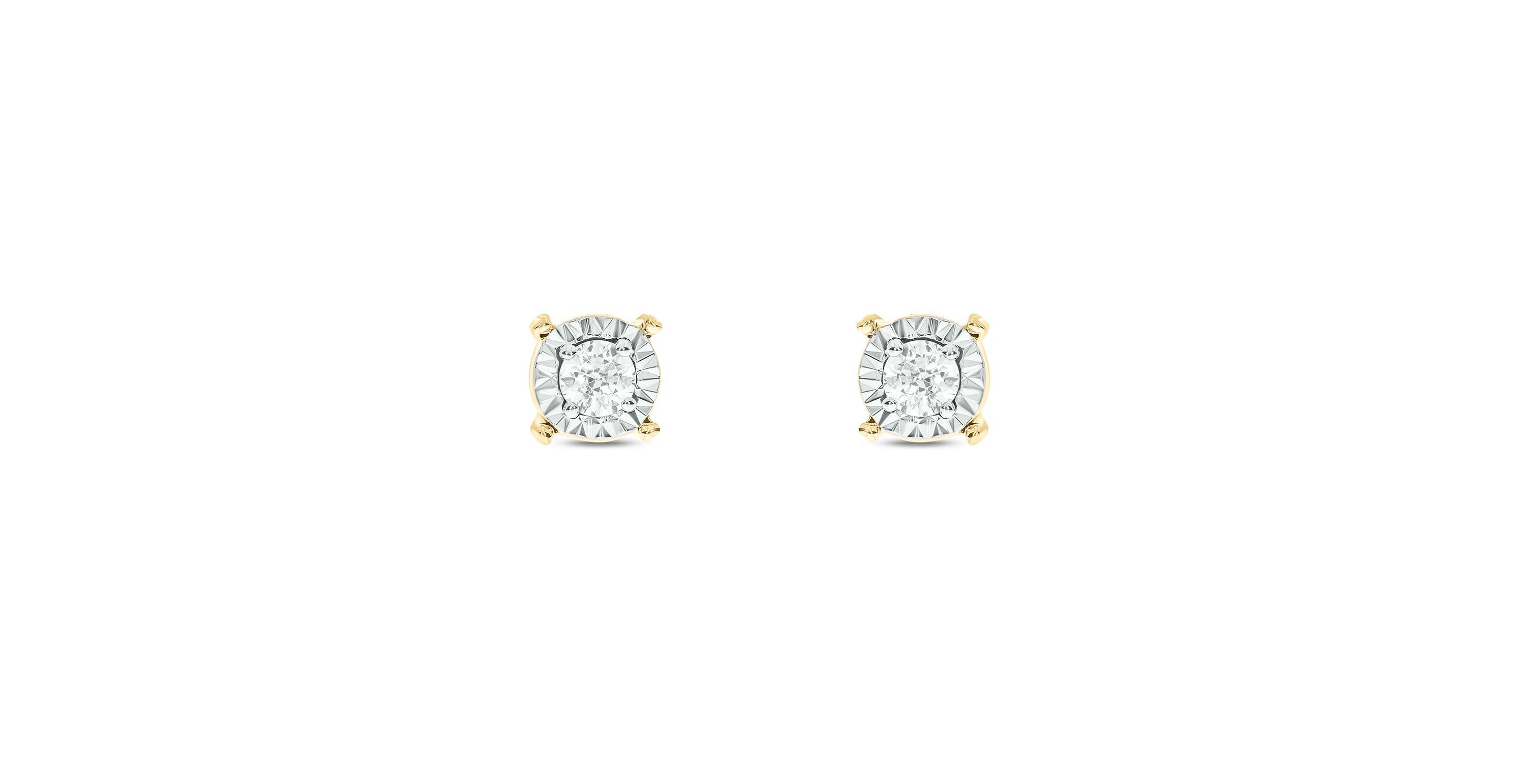 1/4 ct. t.w. Diamond Solitaire Earring In 14K Gold