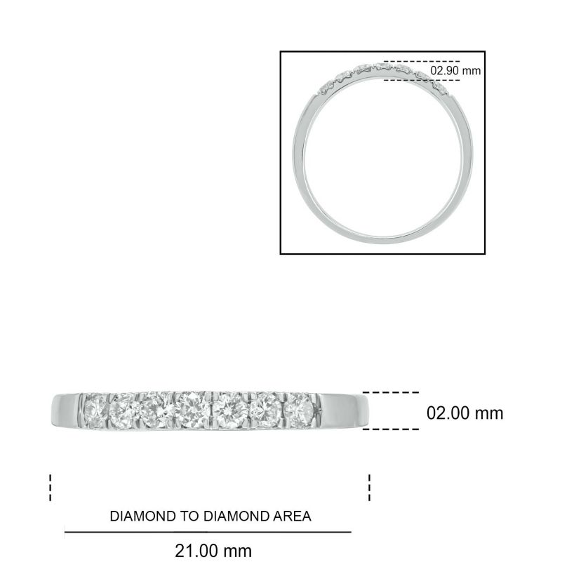 1/3 ct. t.w. Diamond Anniversary Band in 14K Gold