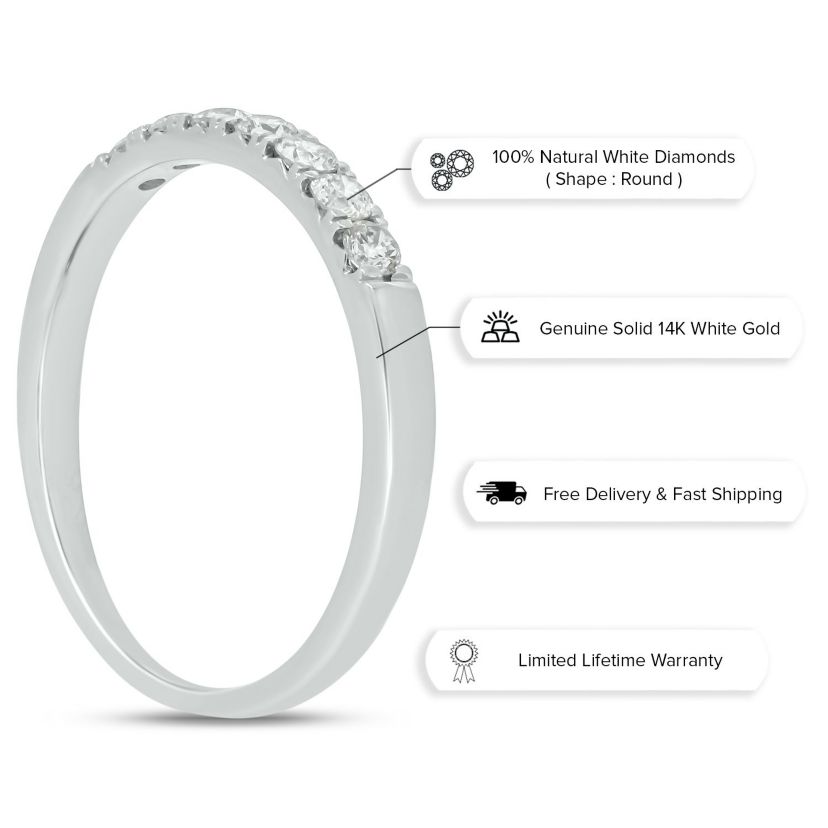 1/3 ct. t.w. Diamond Anniversary Band in 14K Gold
