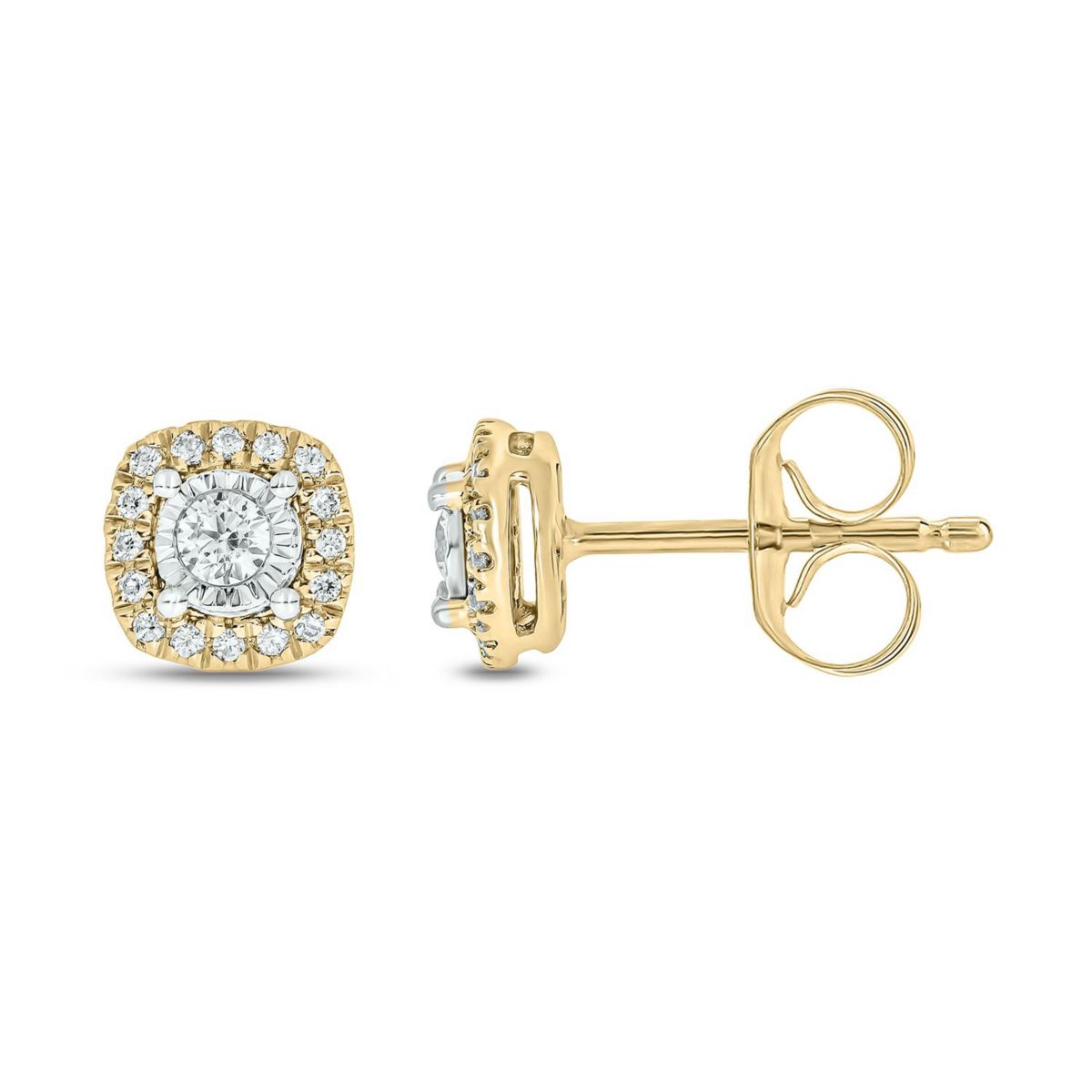 1/5 ct. t.w. Diamond Solitaire Earring In 14K Gold