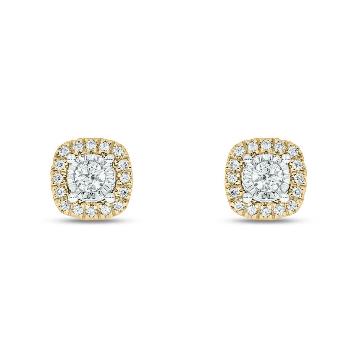 1/5 ct. t.w. Diamond Solitaire Earring In 14K Gold