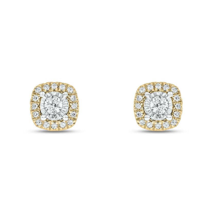 1/5 ct. t.w. Diamond Solitaire Earring In 14K Gold
