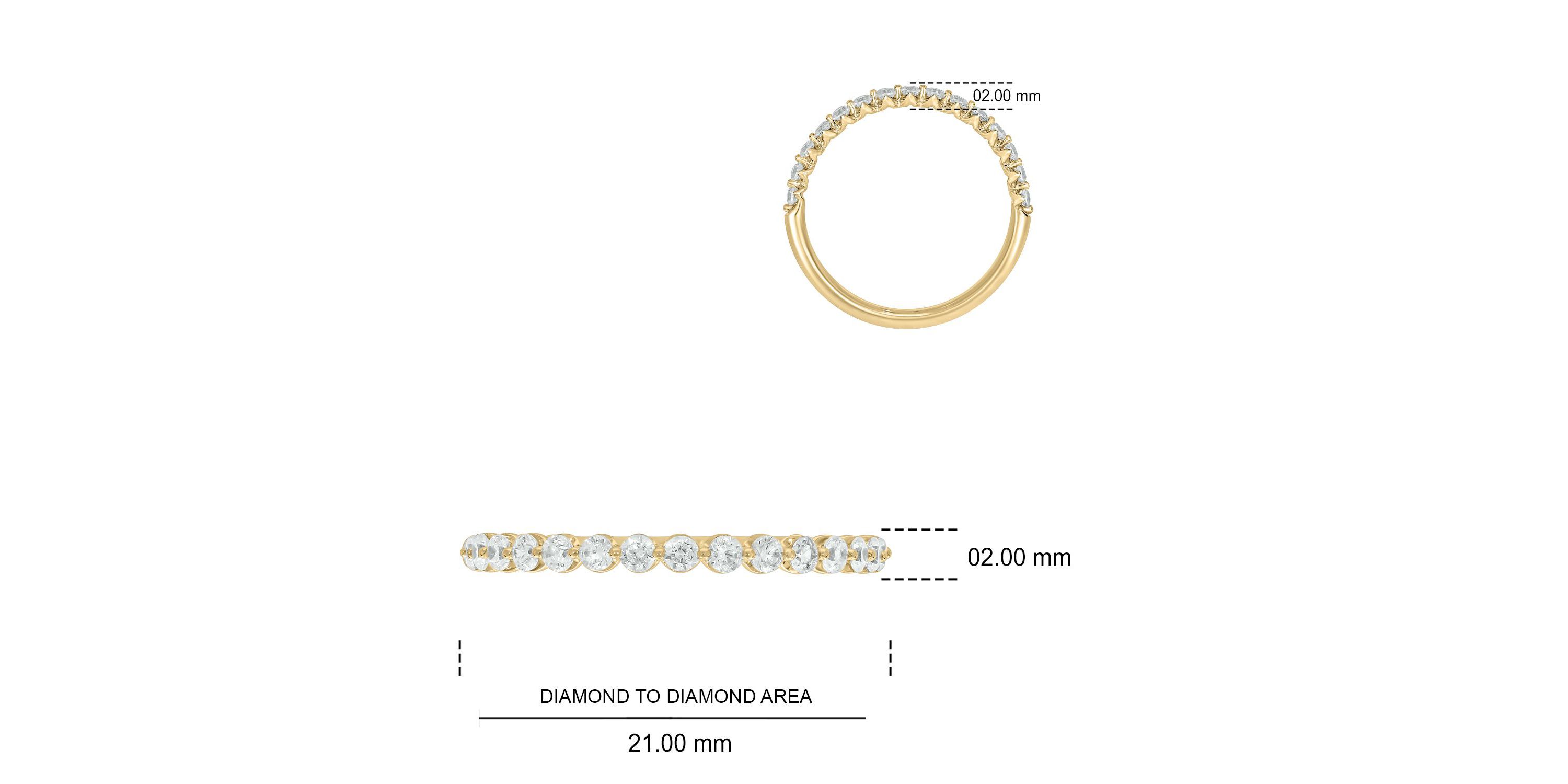 1/3 ct. t.w. Diamond Anniversary Band in 14K Gold