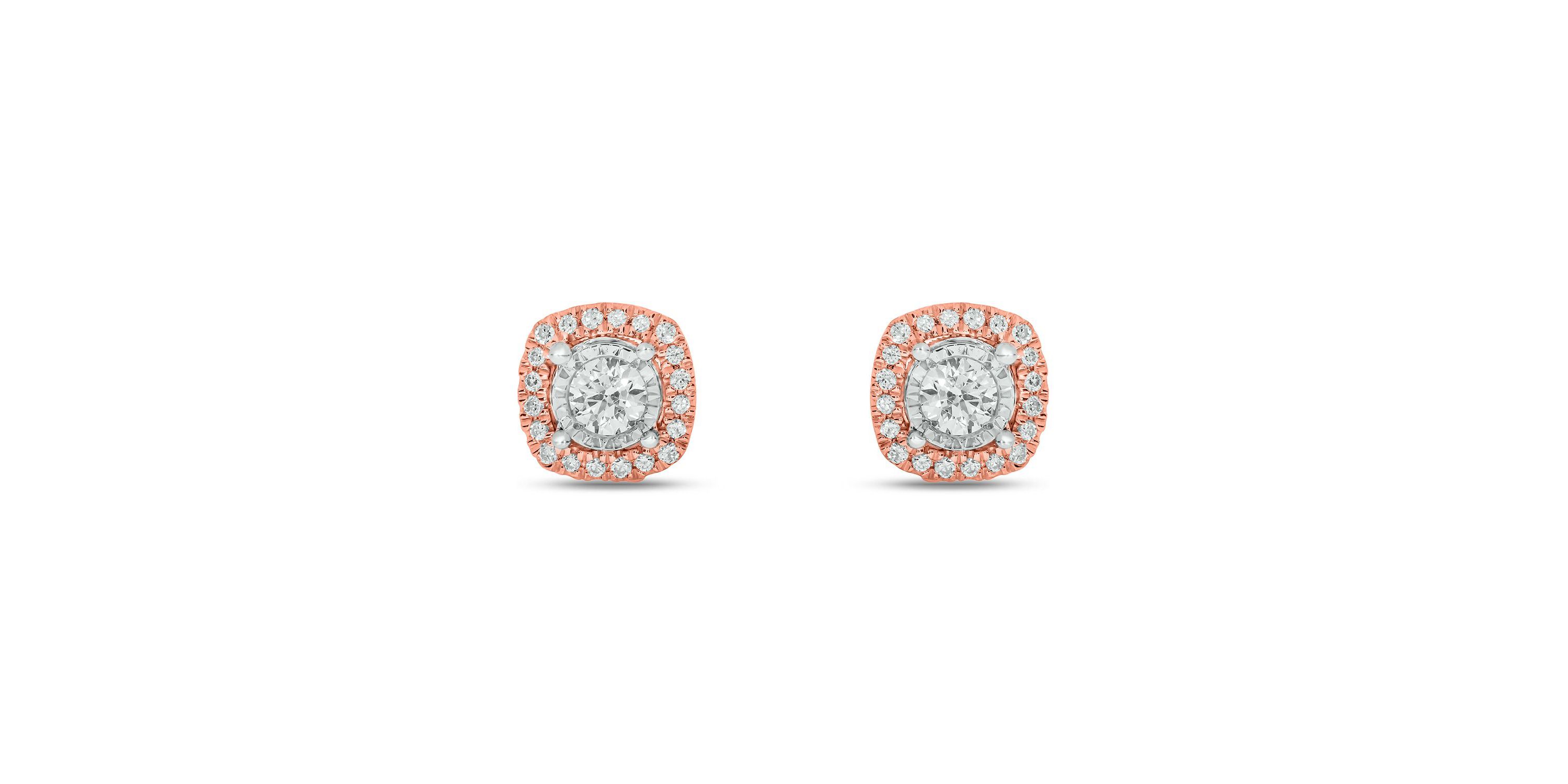 3/8 ct. t.w. Diamond Solitaire Earring In 14K Gold
