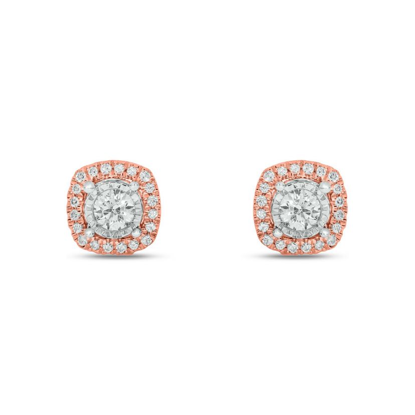 3/8 ct. t.w. Diamond Solitaire Earring In 14K Gold