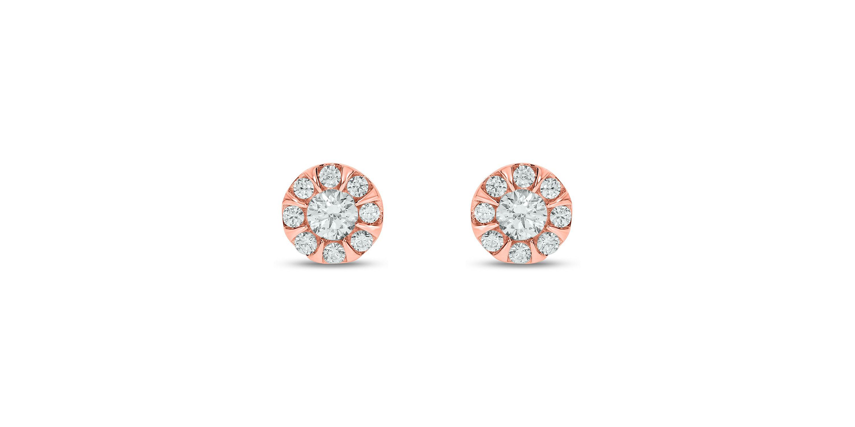 1/2 ct. t.w. Diamond Solitaire Earring In 14K Gold