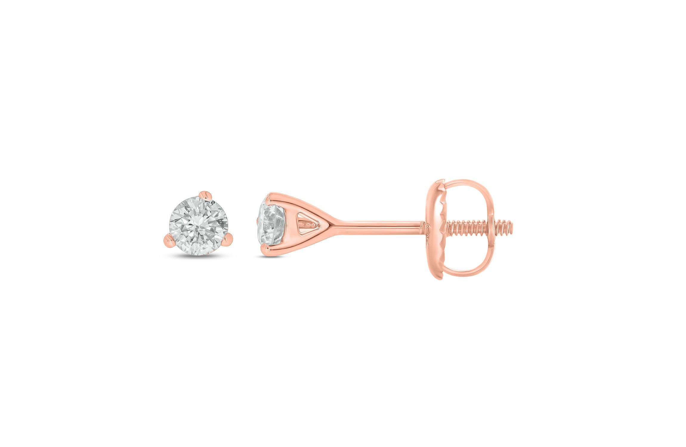 1/4 ct. t.w. Diamond Solitaire Earring In 14K Gold