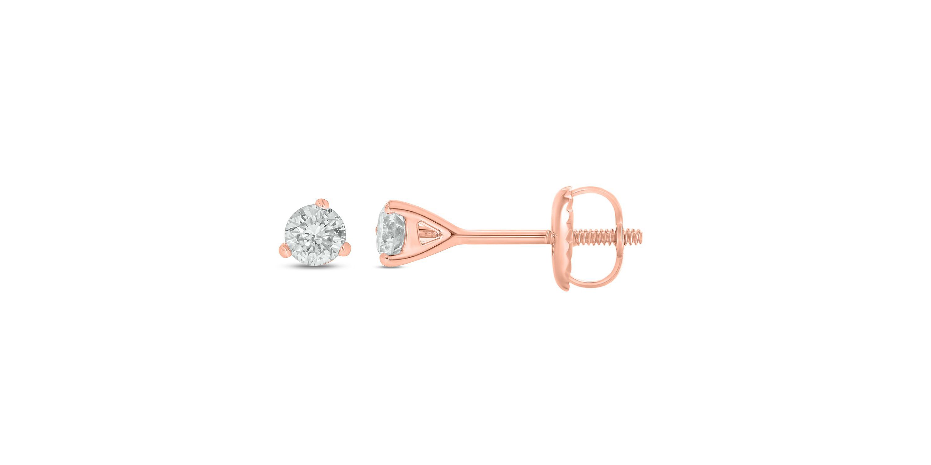 1/4 ct. t.w. Diamond Solitaire Earring In 14K Gold