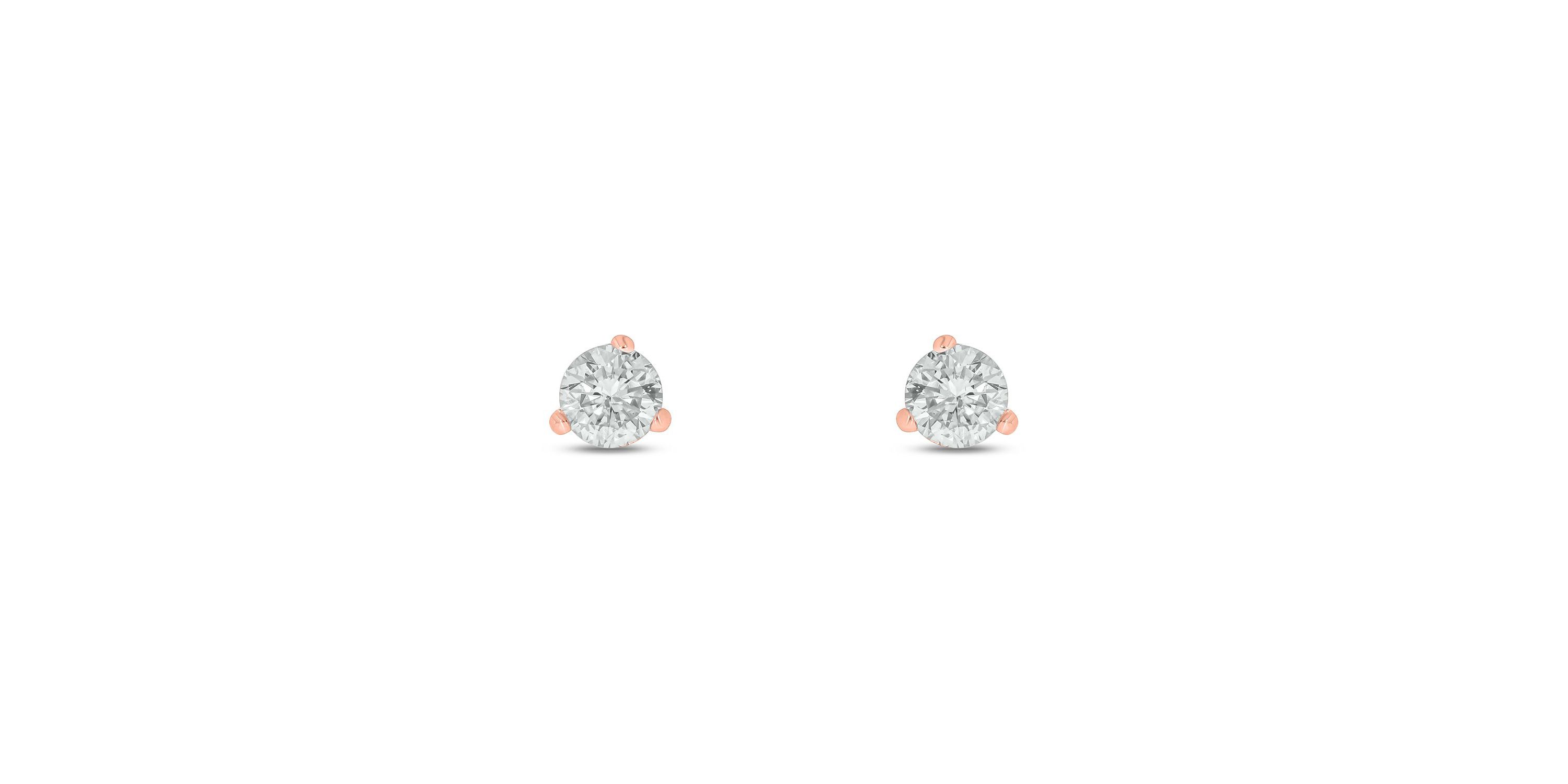 1/4 ct. t.w. Diamond Solitaire Earring In 14K Gold
