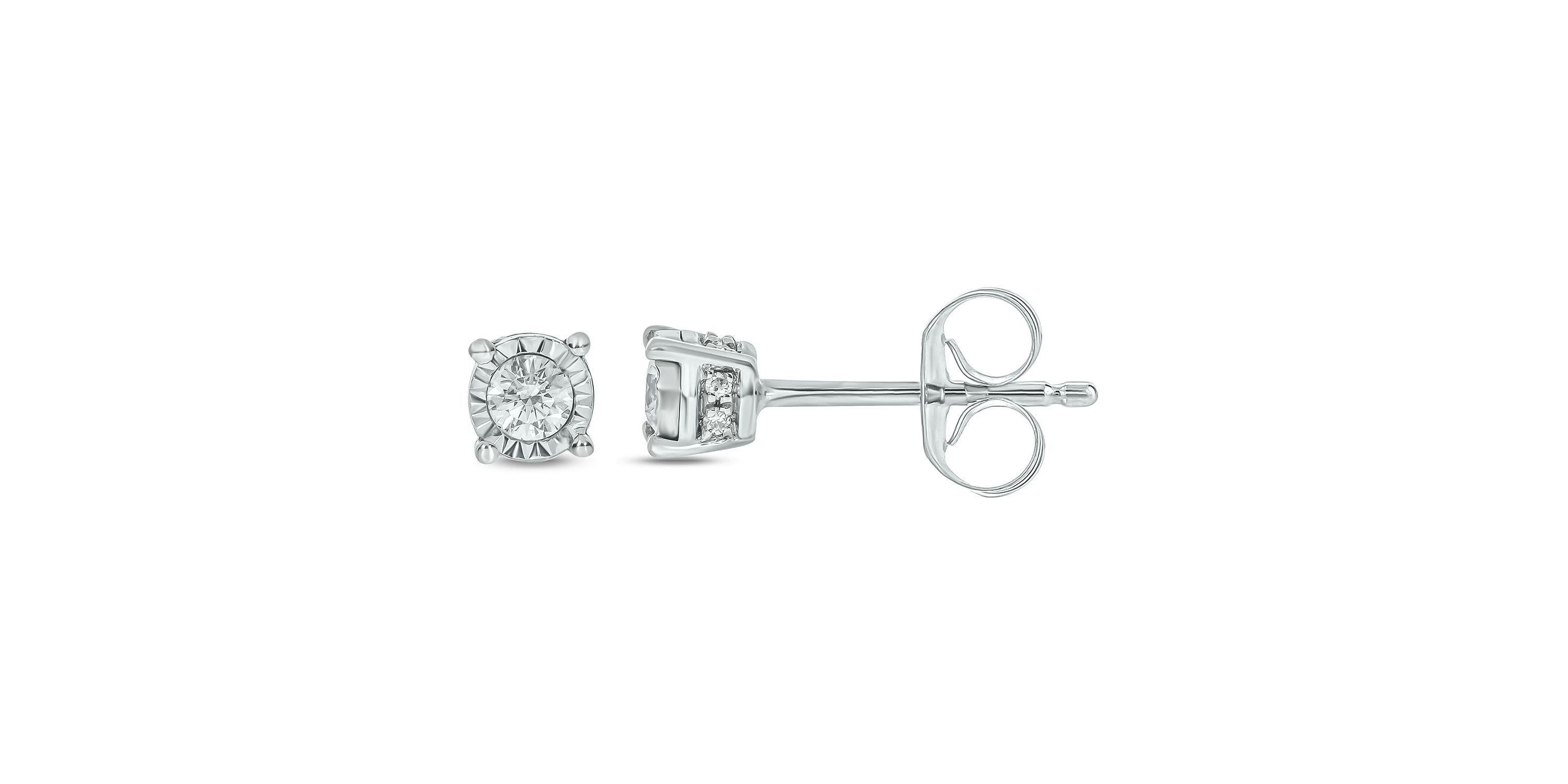 1/4 ct. t.w. Diamond Solitaire Earring In 14K Gold