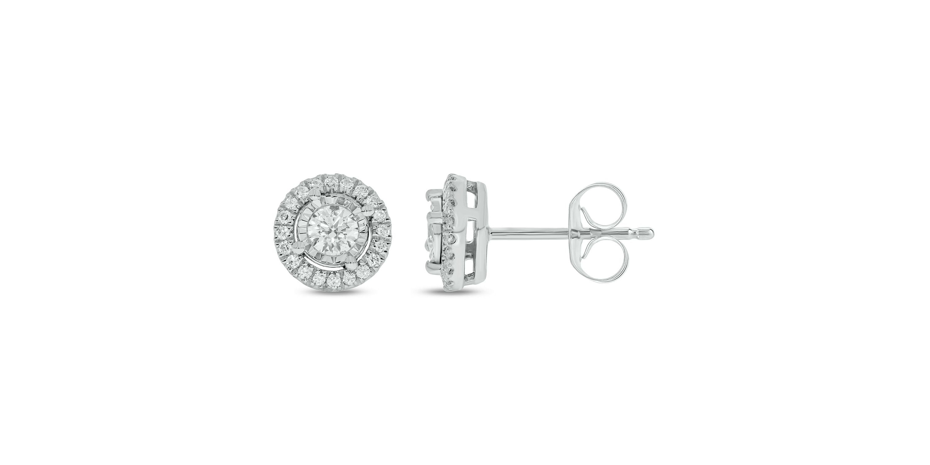 1/2 ct. t.w. Diamond Solitaire Earring In 14K Gold