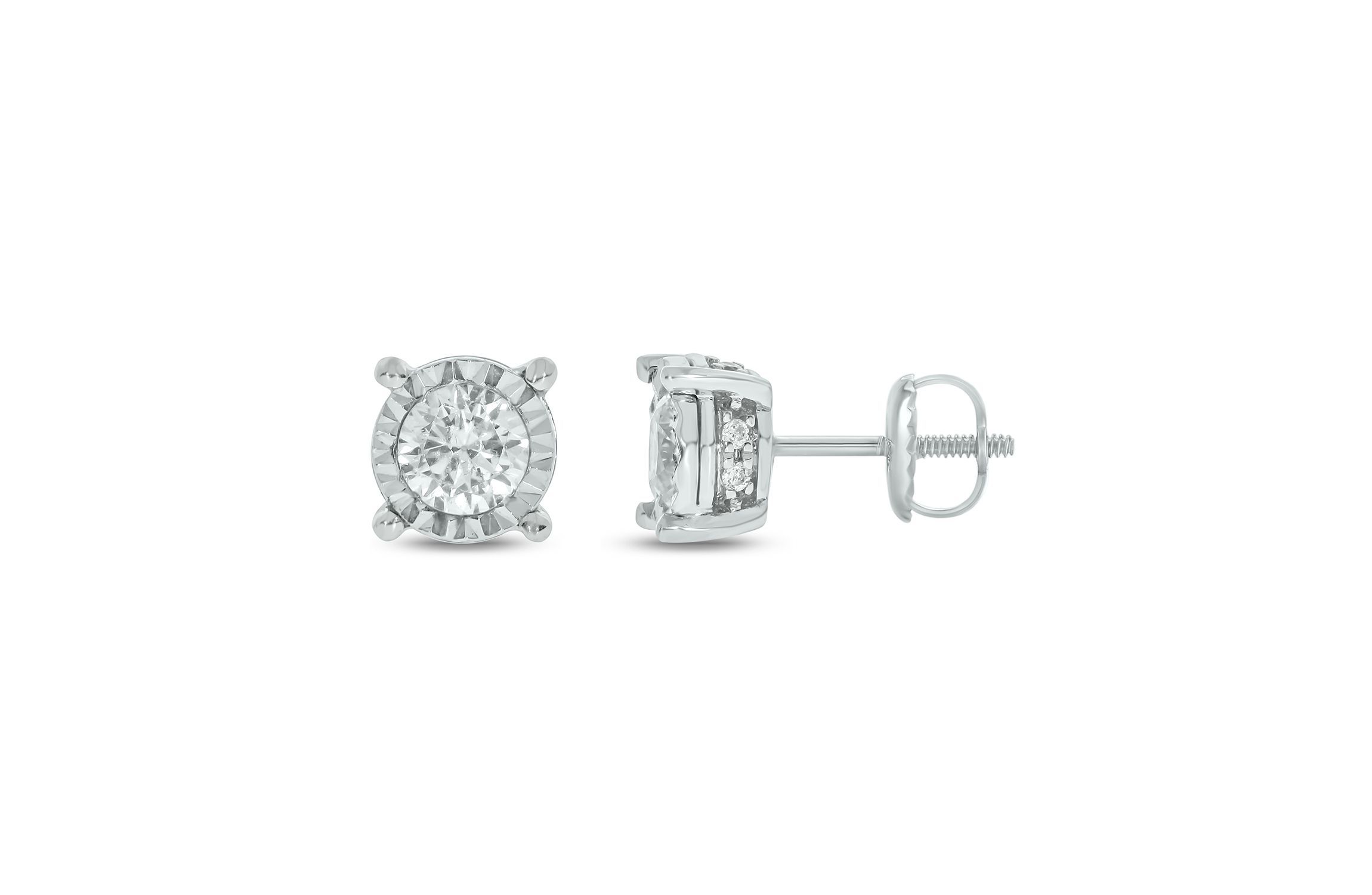 1/2 ct. t.w. Diamond Solitaire Earring In 14K Gold