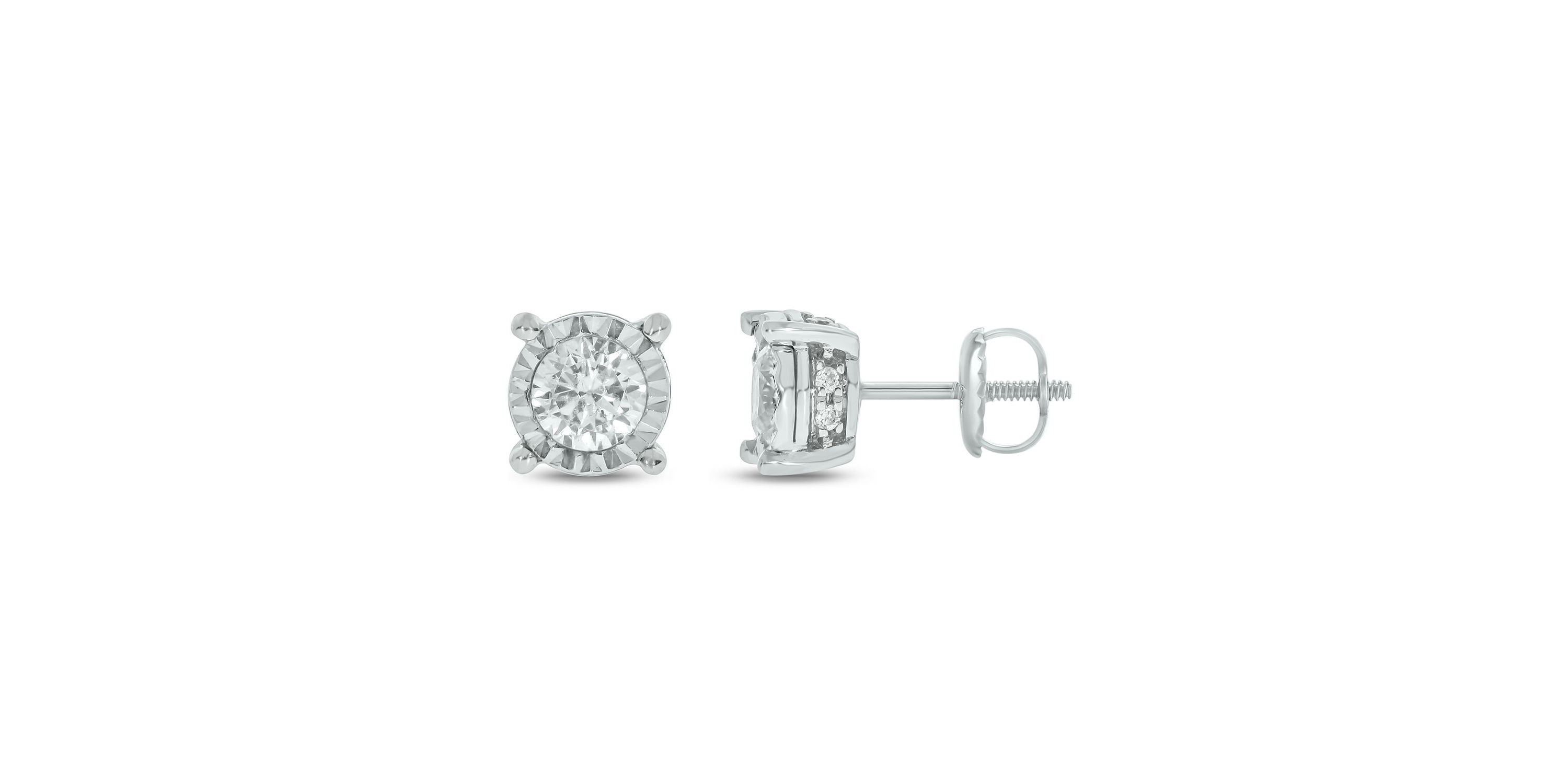 1/2 ct. t.w. Diamond Solitaire Earring In 14K Gold