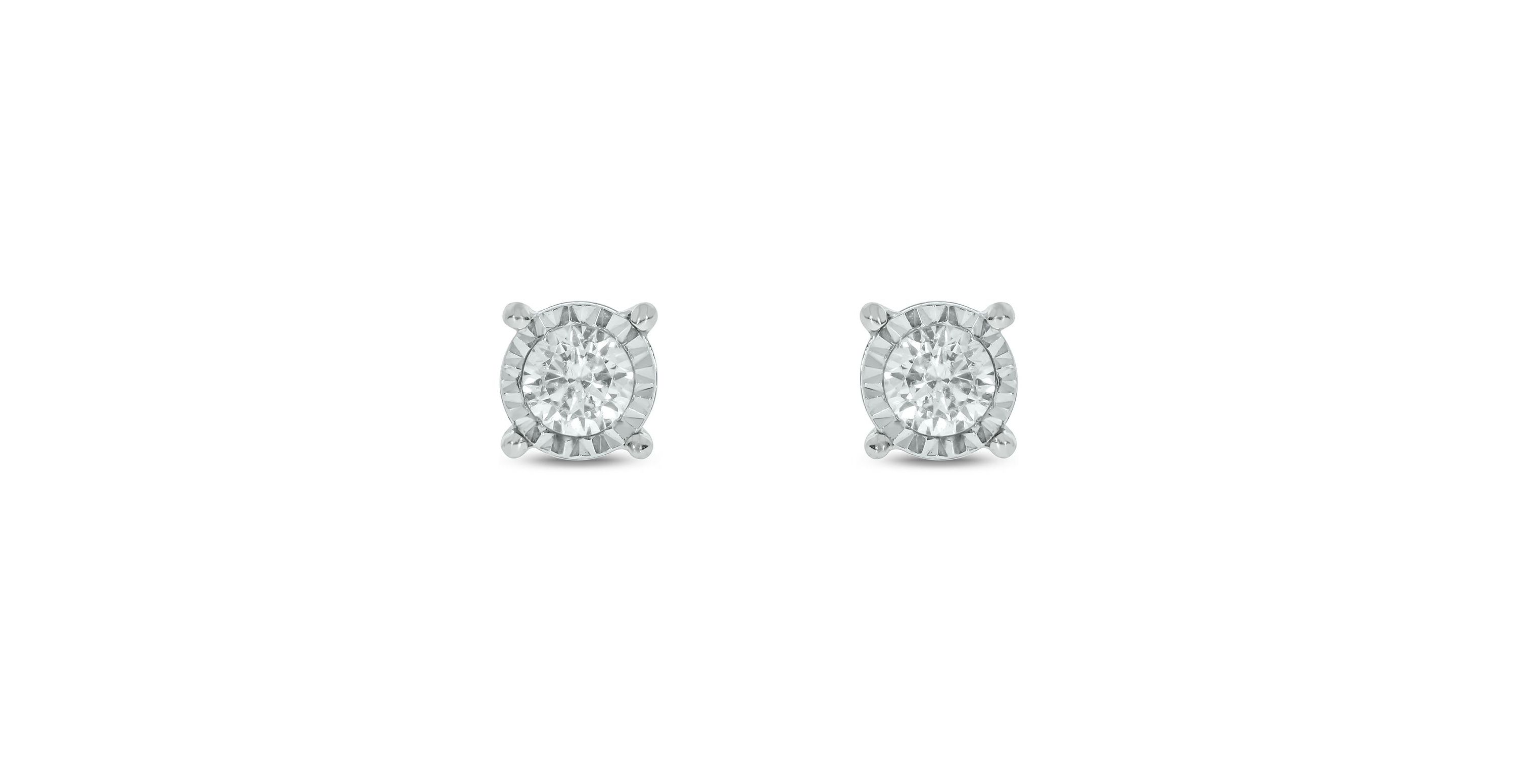 1/2 ct. t.w. Diamond Solitaire Earring In 14K Gold