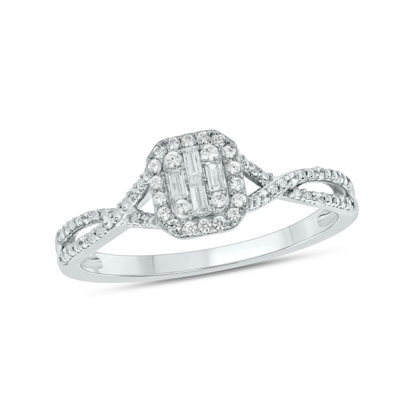 1/5 ct. t.w. Diamond Promise Ring In 10K Gold