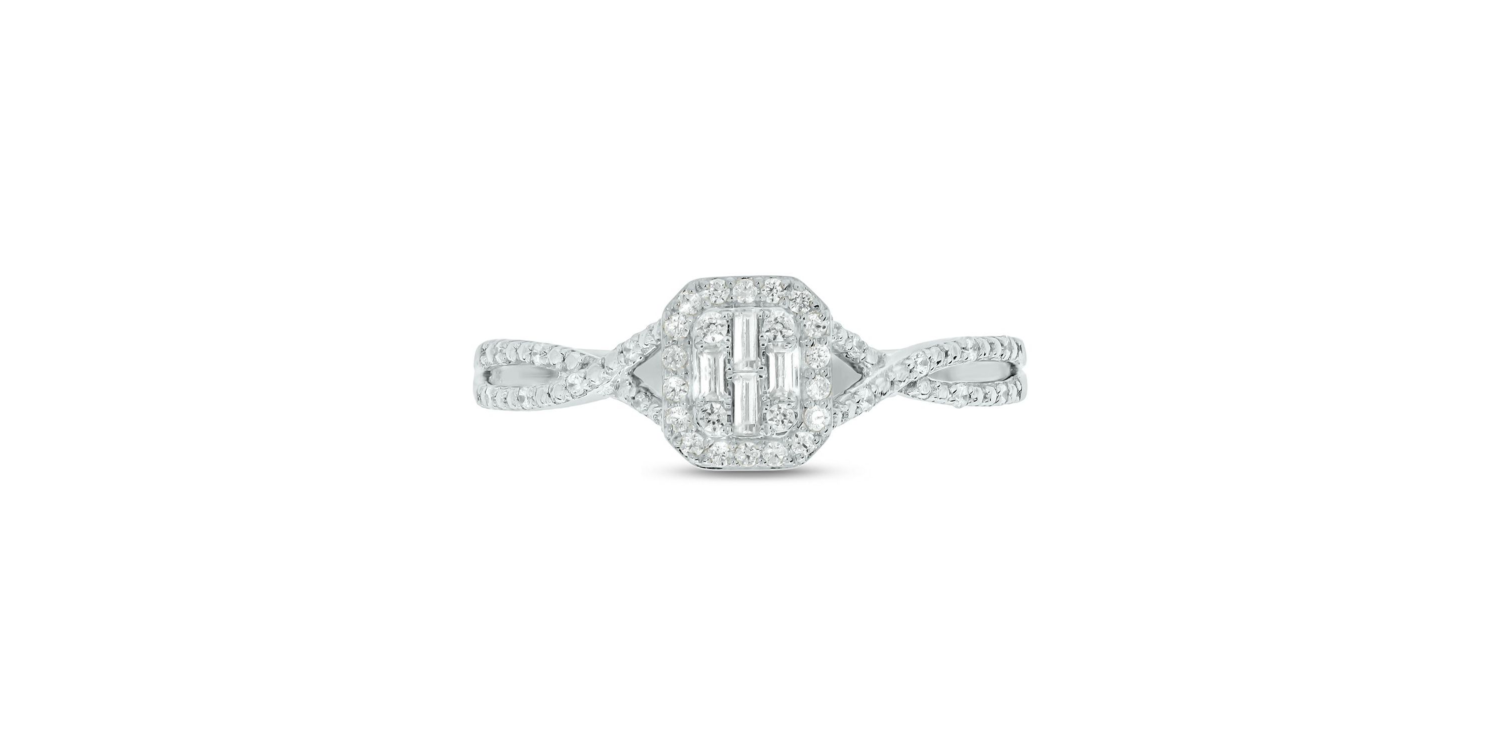 1/5 ct. t.w. Diamond Promise Ring In 10K Gold