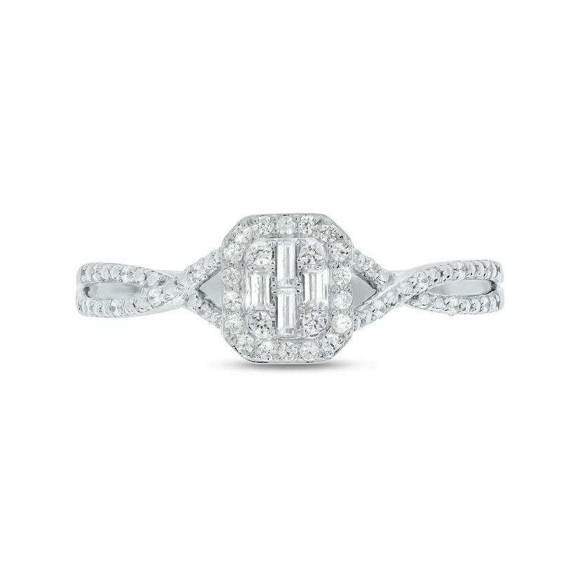 1/5 ct. t.w. Diamond Promise Ring In 10K Gold