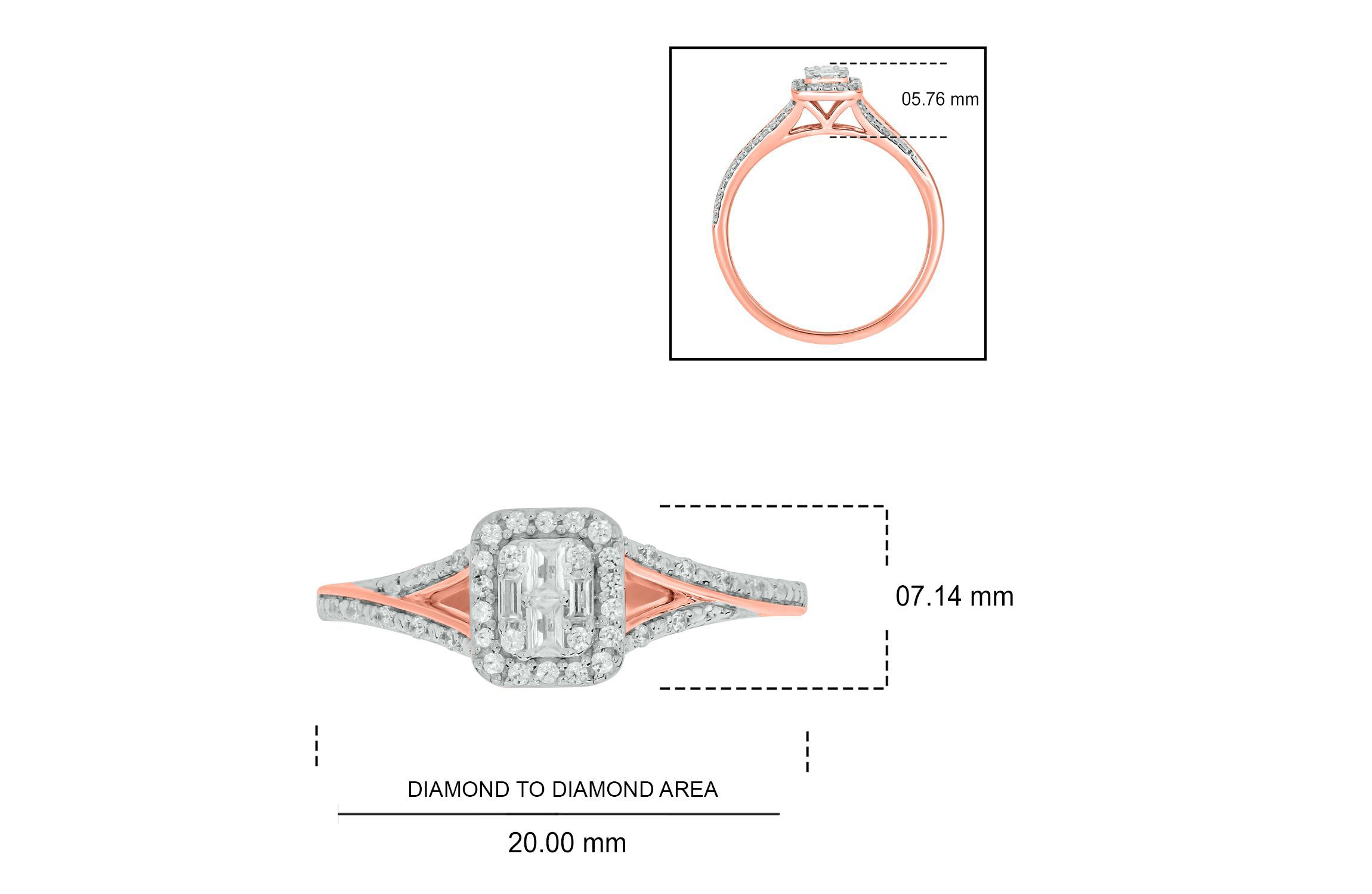 1/5 ct. t.w. Diamond Promise Ring In 10K Gold