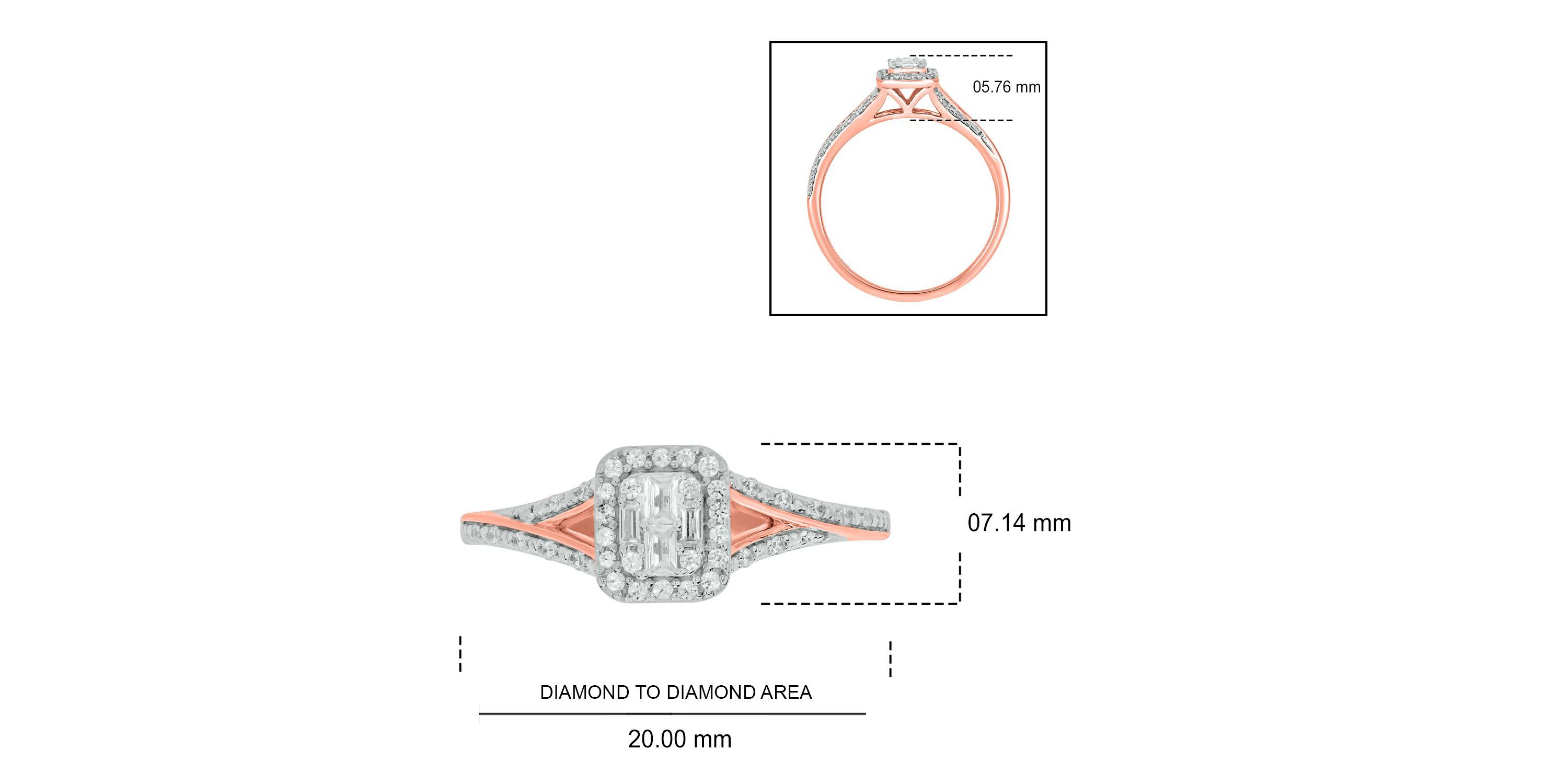 1/5 ct. t.w. Diamond Promise Ring In 10K Gold