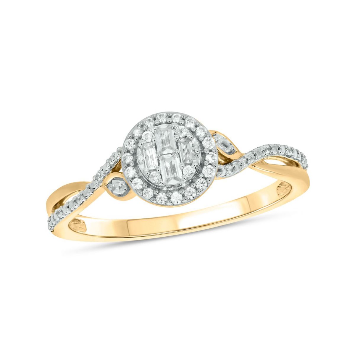 1/5 ct. t.w. Diamond Promise Ring In 10K Gold