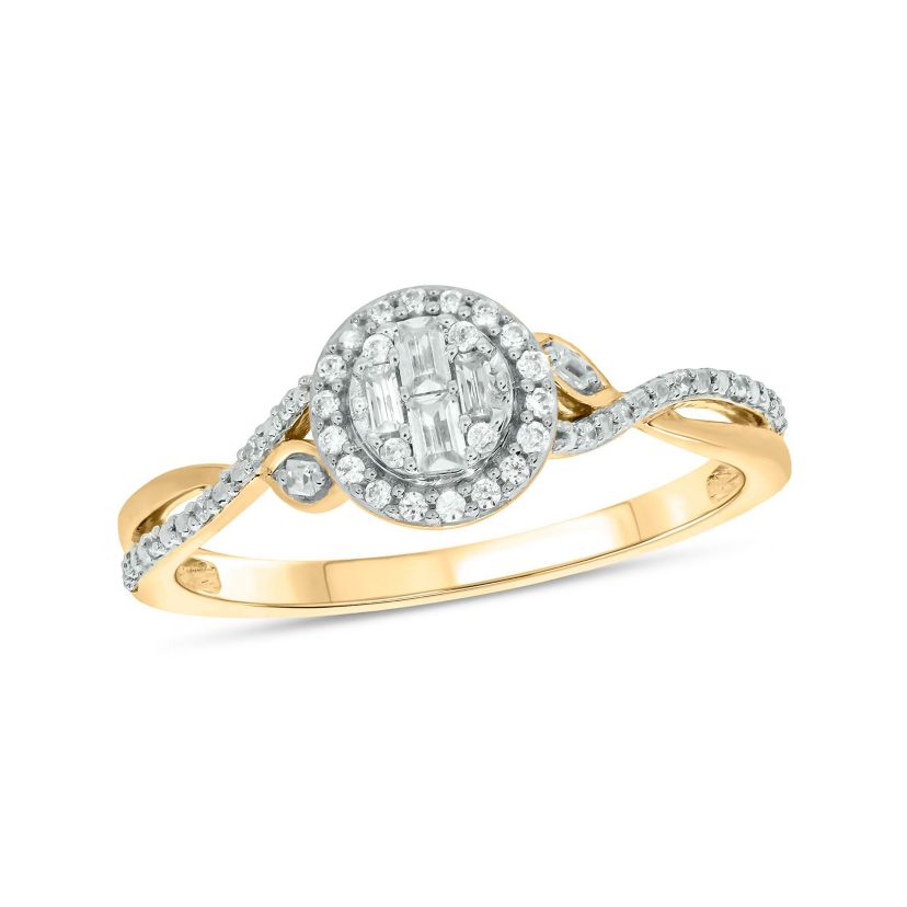 1/5 ct. t.w. Diamond Promise Ring In 10K Gold