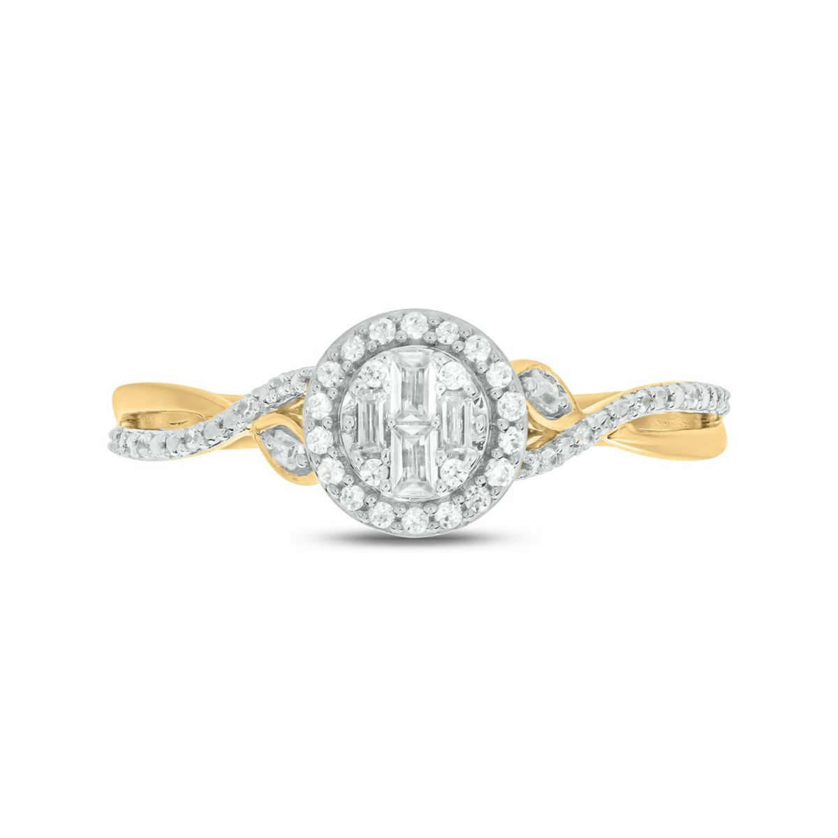 1/5 ct. t.w. Diamond Promise Ring In 10K Gold