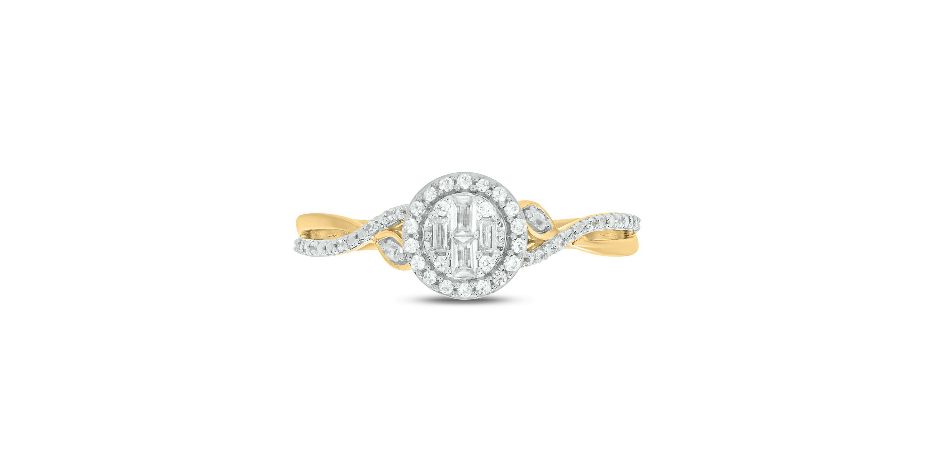 1/5 ct. t.w. Diamond Promise Ring In 10K Gold
