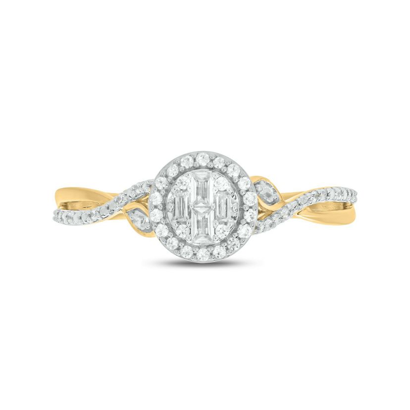 1/5 ct. t.w. Diamond Promise Ring In 10K Gold