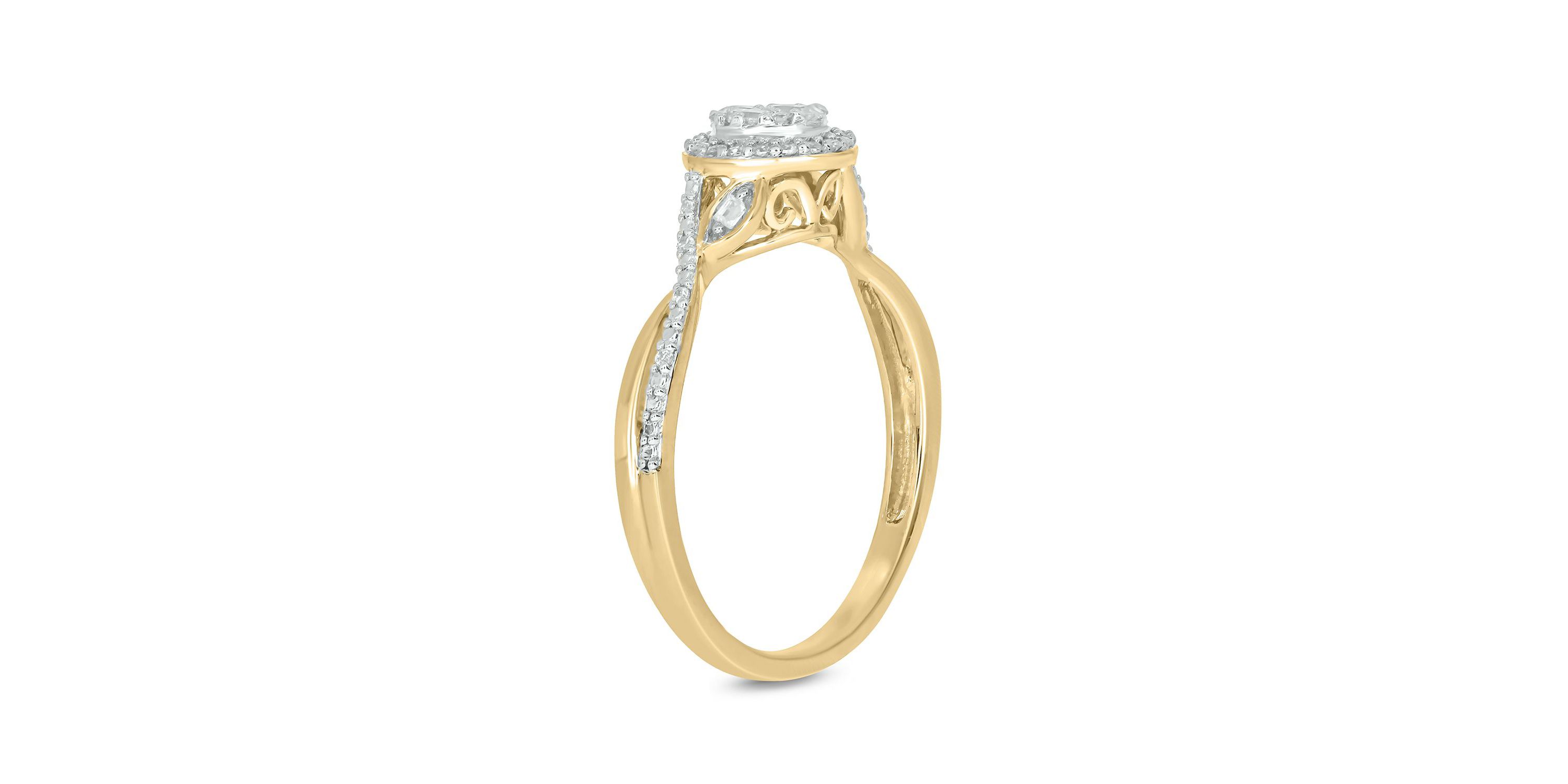 1/5 ct. t.w. Diamond Promise Ring In 10K Gold