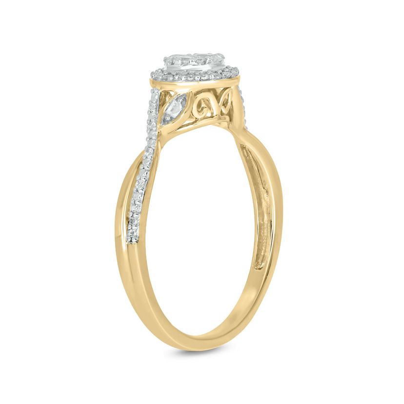 1/5 ct. t.w. Diamond Promise Ring In 10K Gold