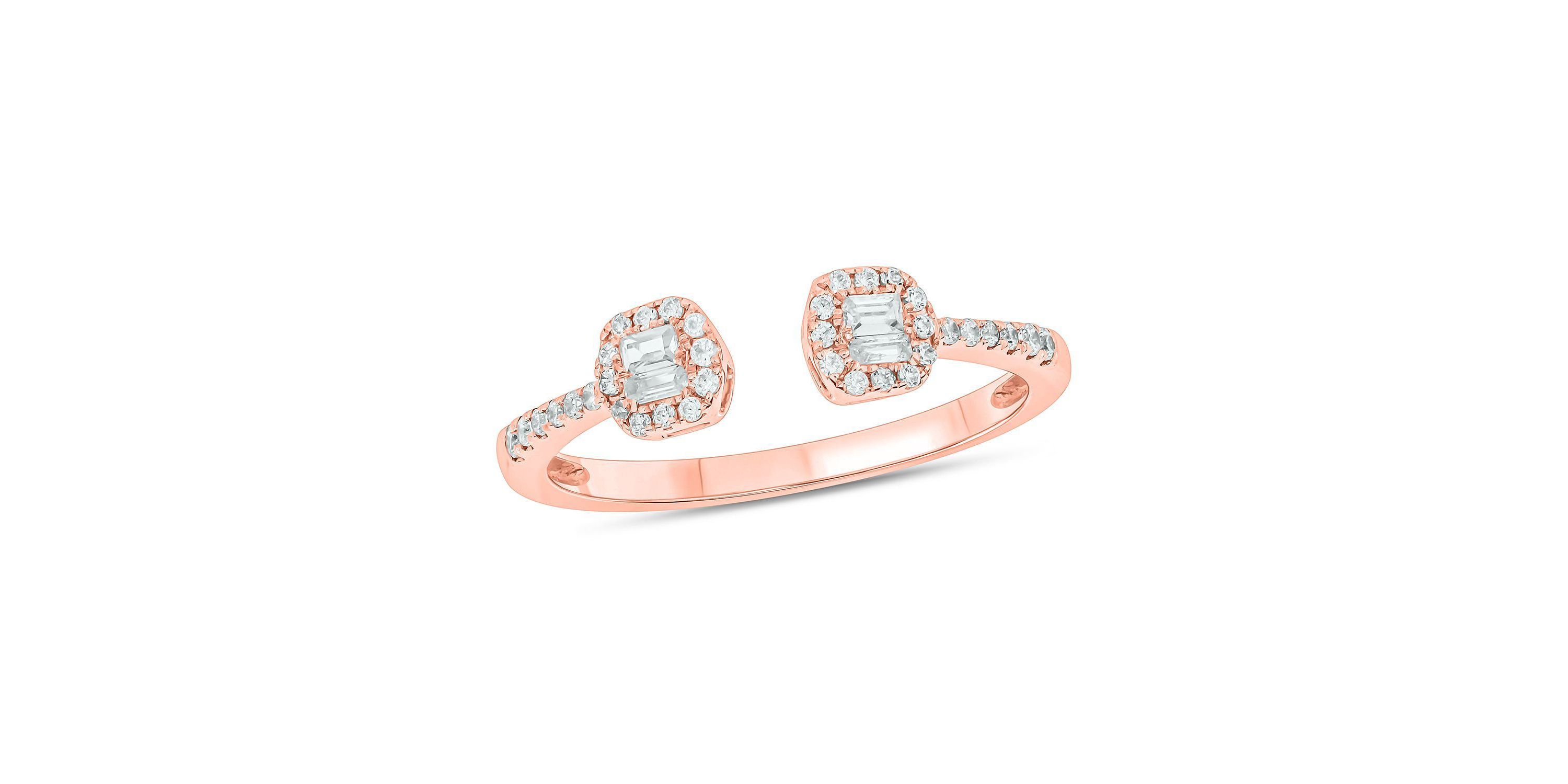 1/4 ct. t.w. Diamond Open Ring In 10K Gold