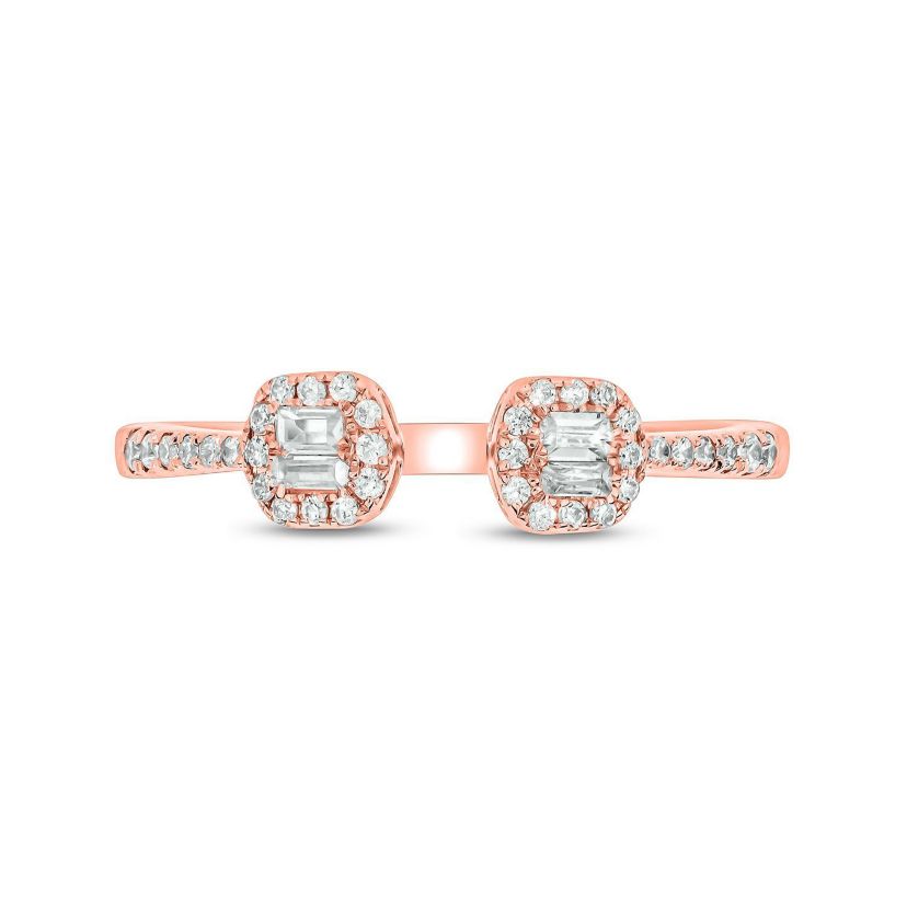 1/4 ct. t.w. Diamond Open Ring In 10K Gold