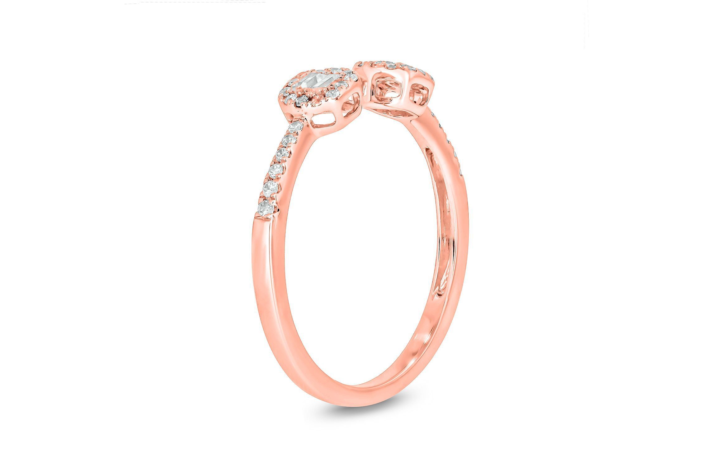 1/4 ct. t.w. Diamond Open Ring In 10K Gold