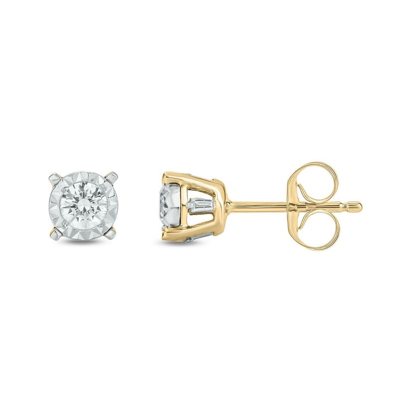 1/4 ct. t.w. Diamond Solitaire Earring In 14K Gold