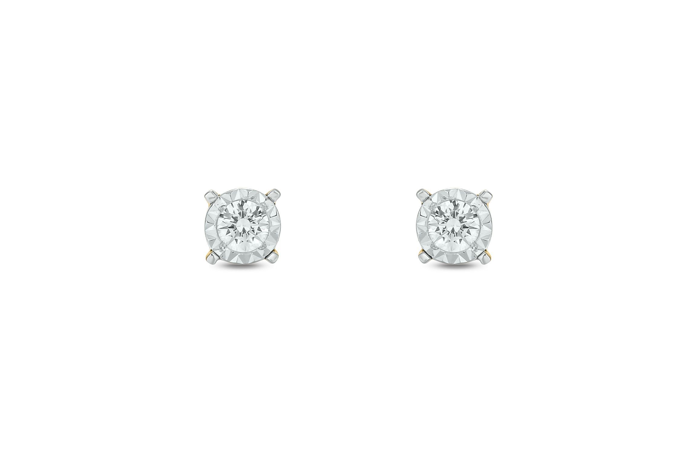 1/4 ct. t.w. Diamond Solitaire Earring In 14K Gold
