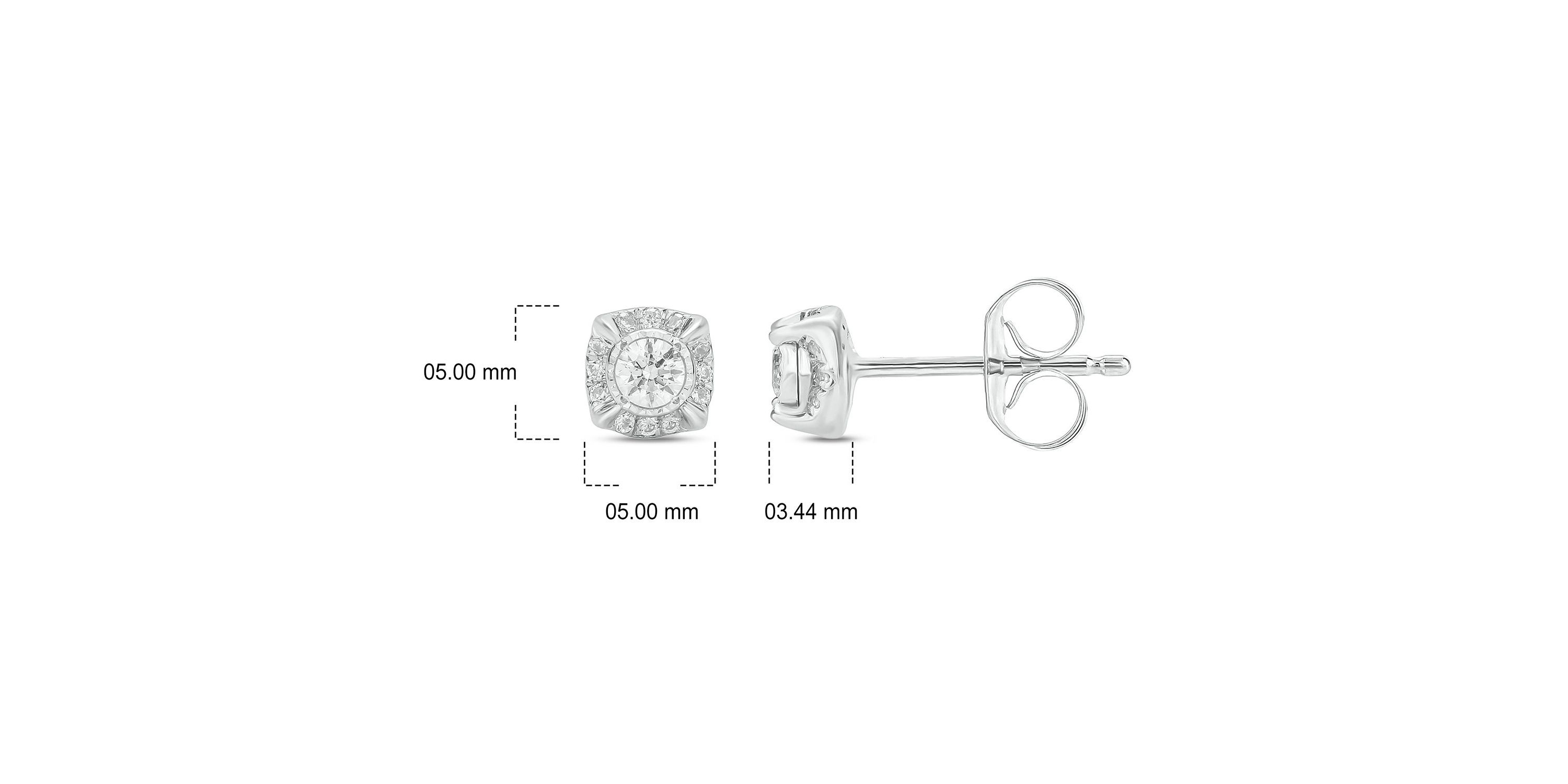 1/4 ct. t.w. Diamond Stud Earring In 10K