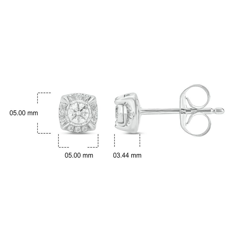 1/4 ct. t.w. Diamond Stud Earring In 10K