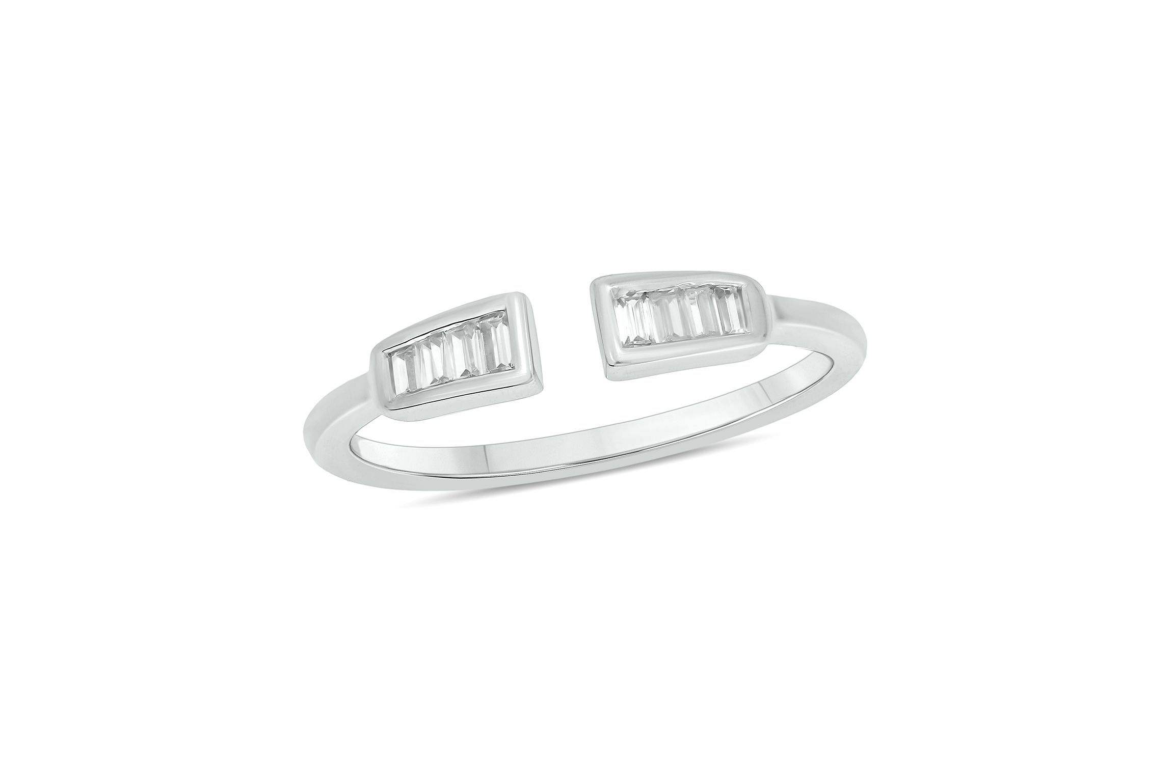 1/6 ct. t.w. Diamond Open Fashion Ring In 10K Gold