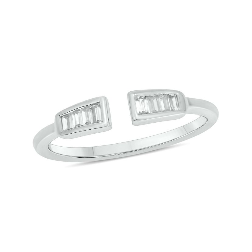 1/6 ct. t.w. Diamond Open Fashion Ring In 10K Gold