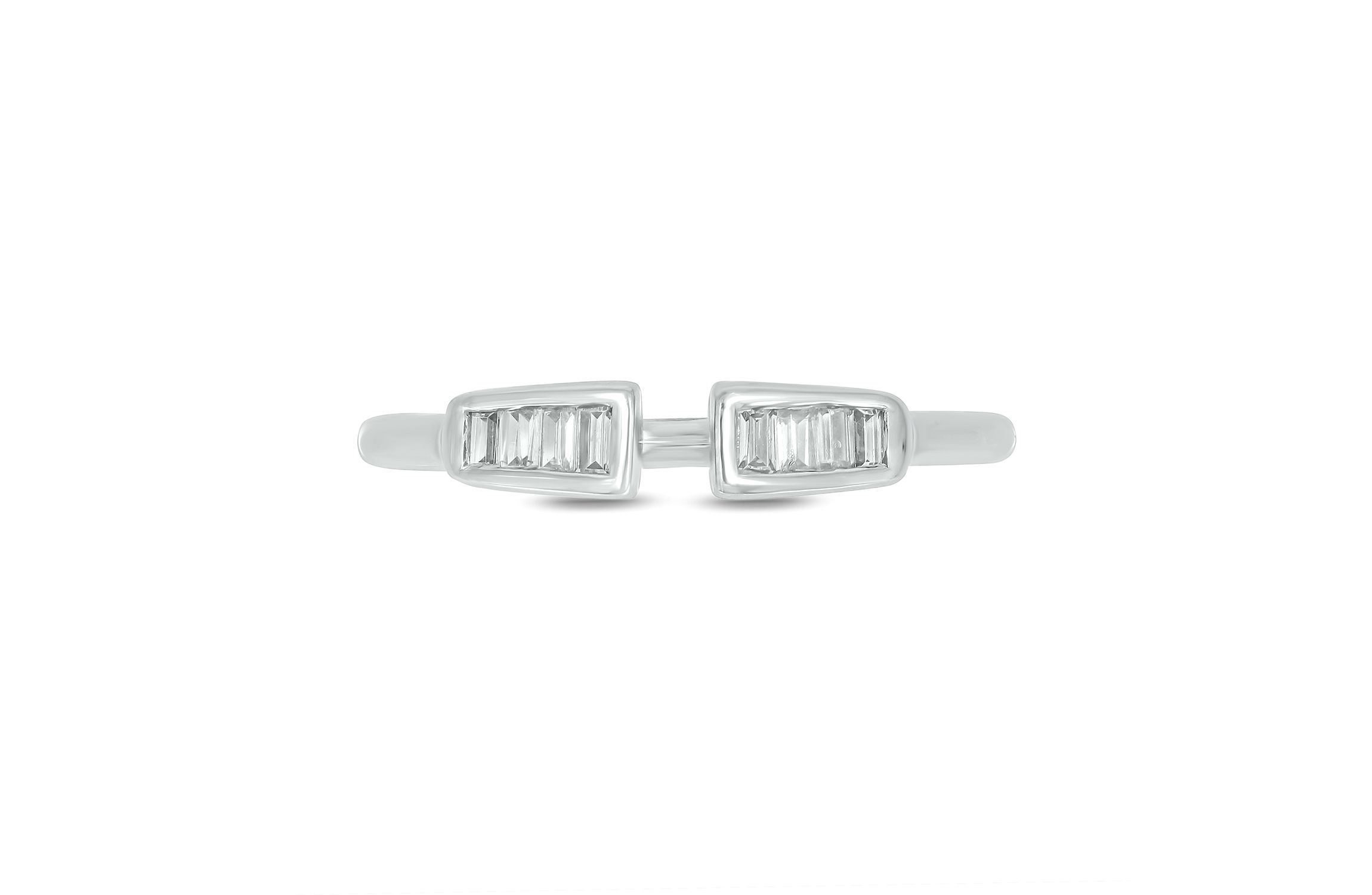 1/6 ct. t.w. Diamond Open Fashion Ring In 10K Gold