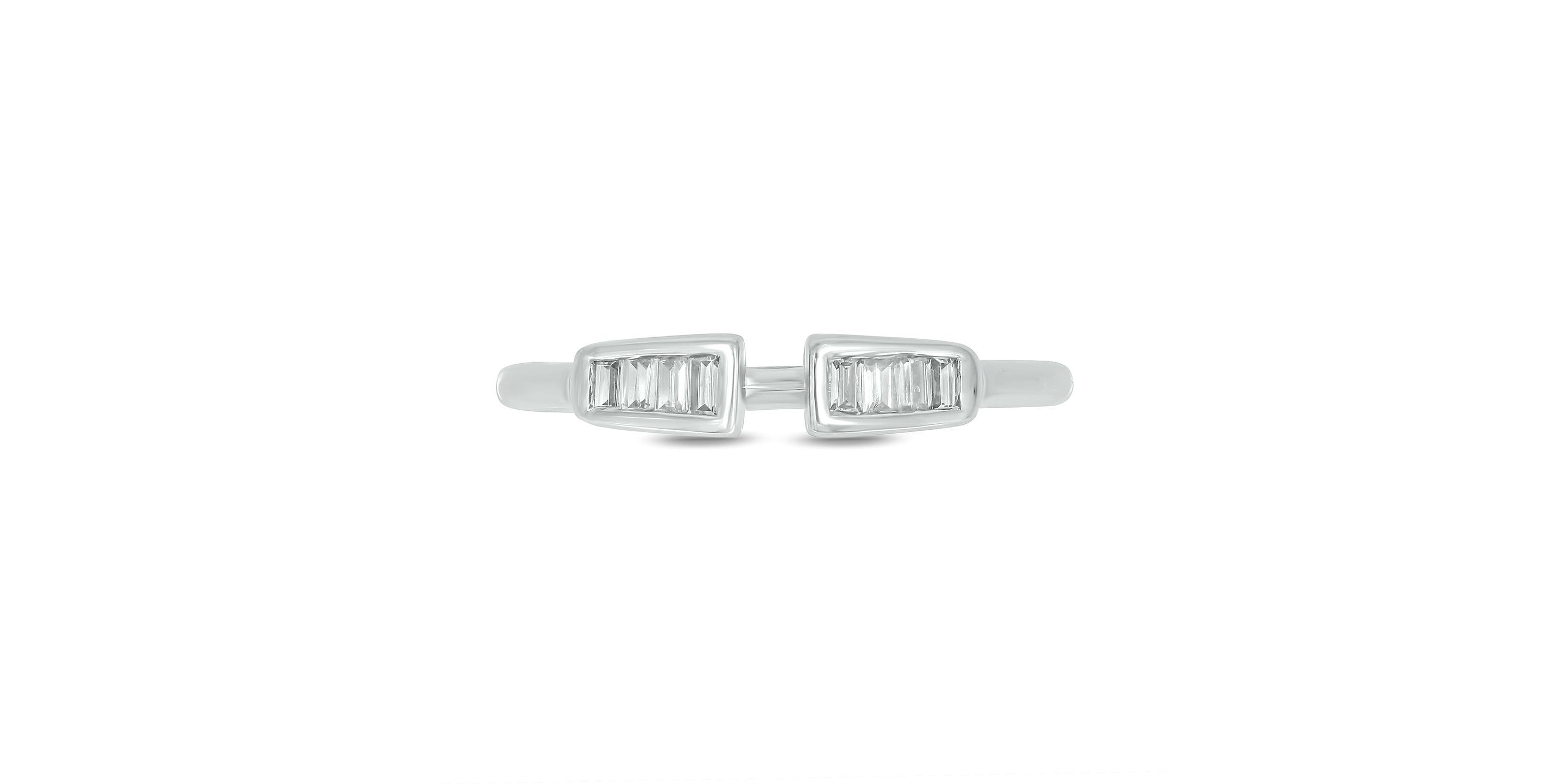1/6 ct. t.w. Diamond Open Fashion Ring In 10K Gold