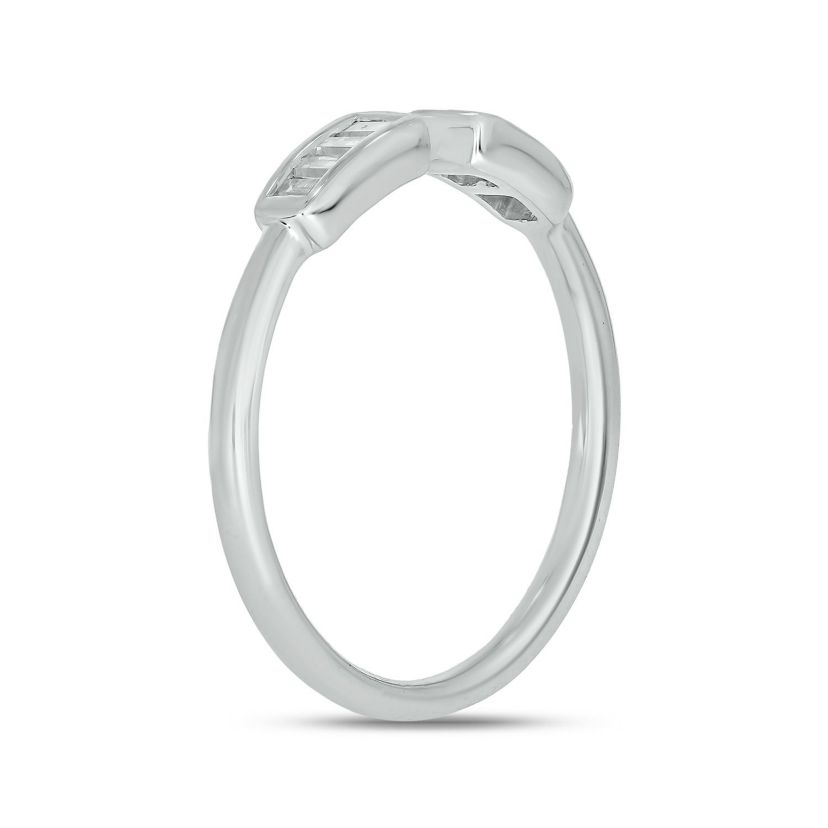 1/6 ct. t.w. Diamond Open Fashion Ring In 10K Gold