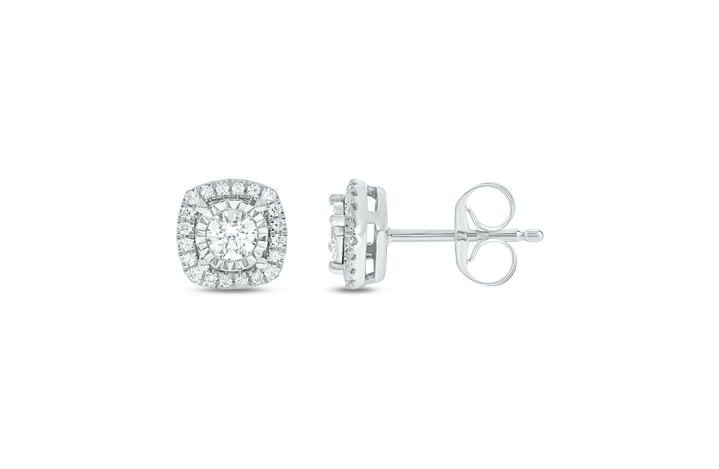 1/2 ct. t.w. Diamond Solitaire Earring In 14K Gold
