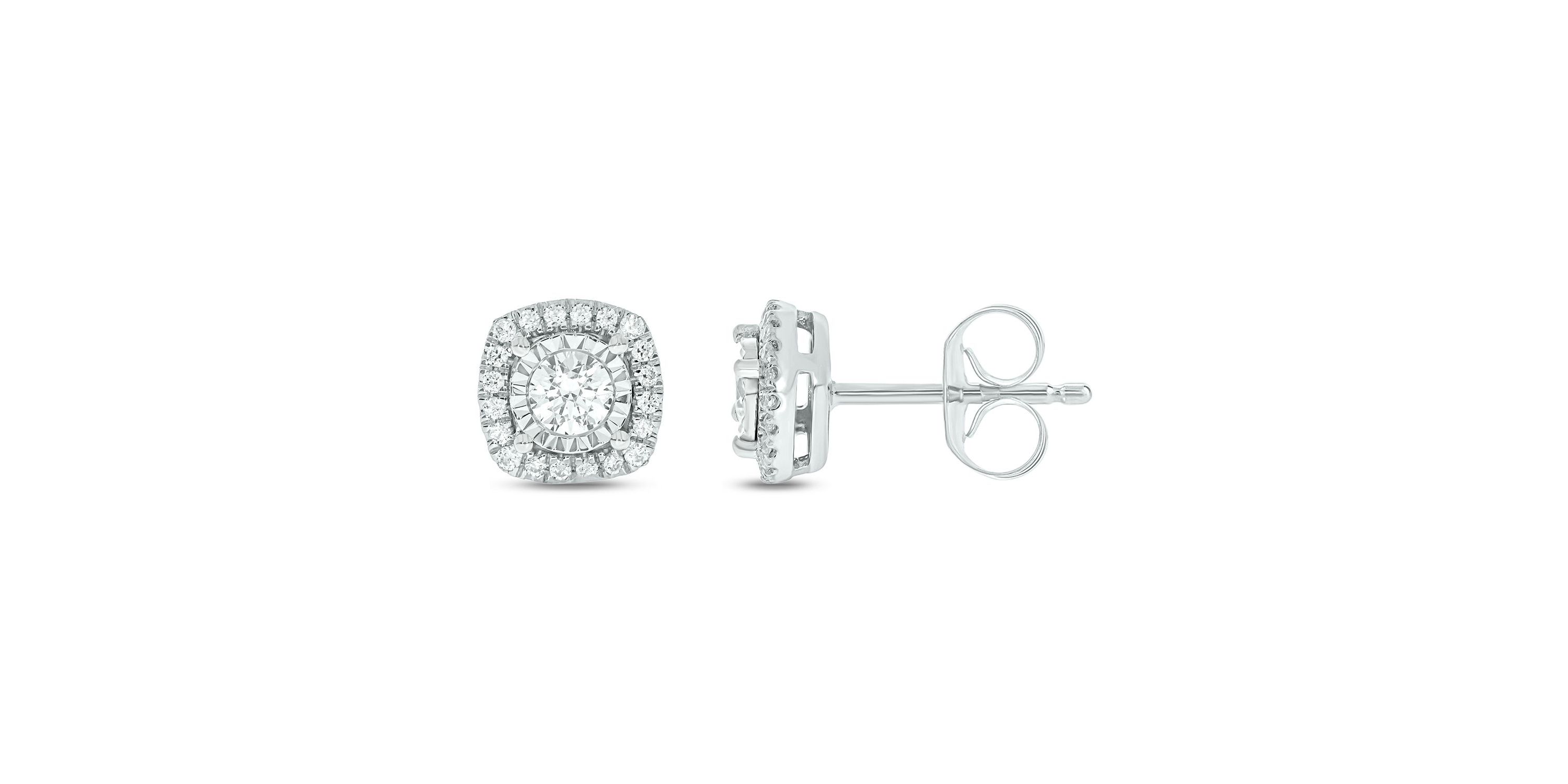 1/2 ct. t.w. Diamond Solitaire Earring In 14K Gold
